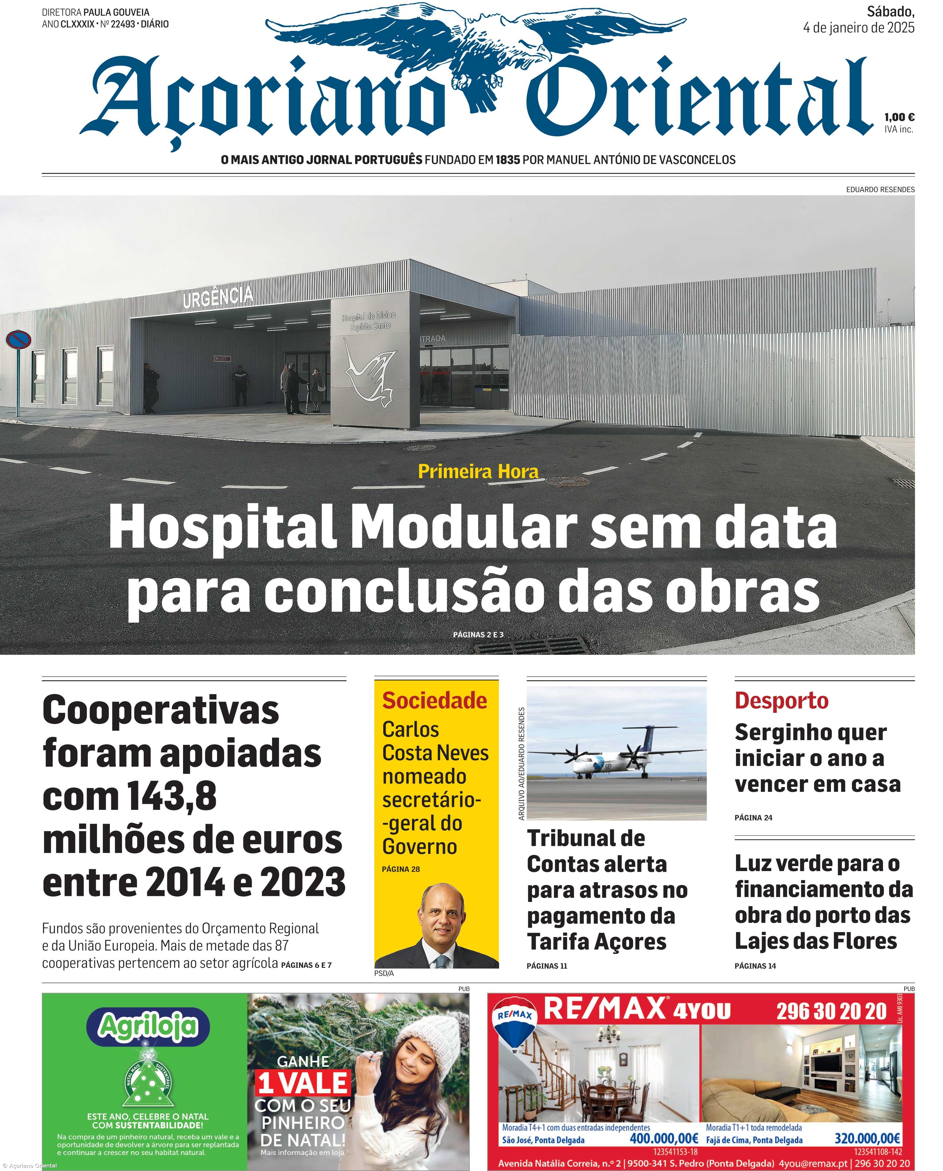 Capa AO 4 janeiro 2025 – Imagem 1