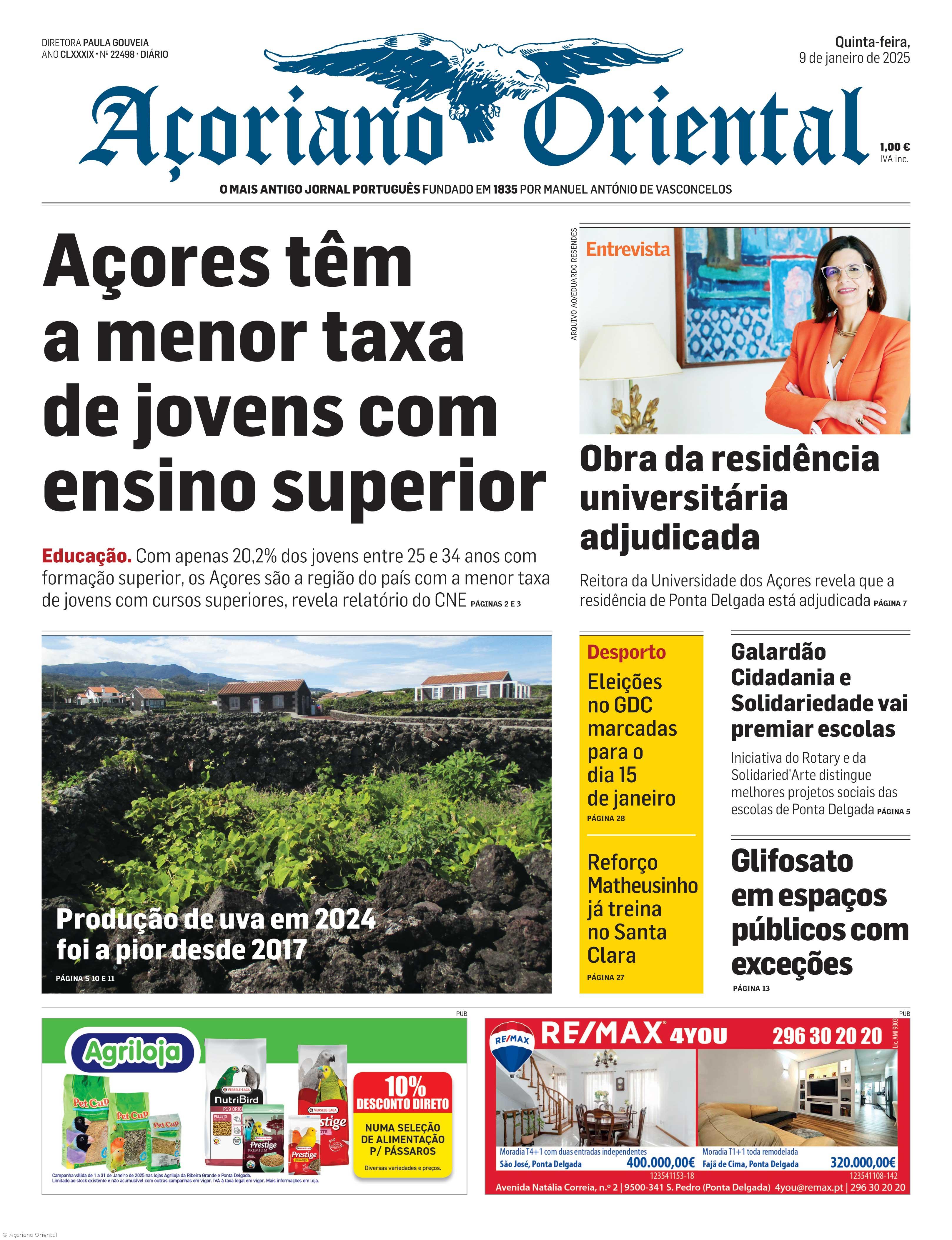 Capa 9 janeiro 2025 – Imagem 1