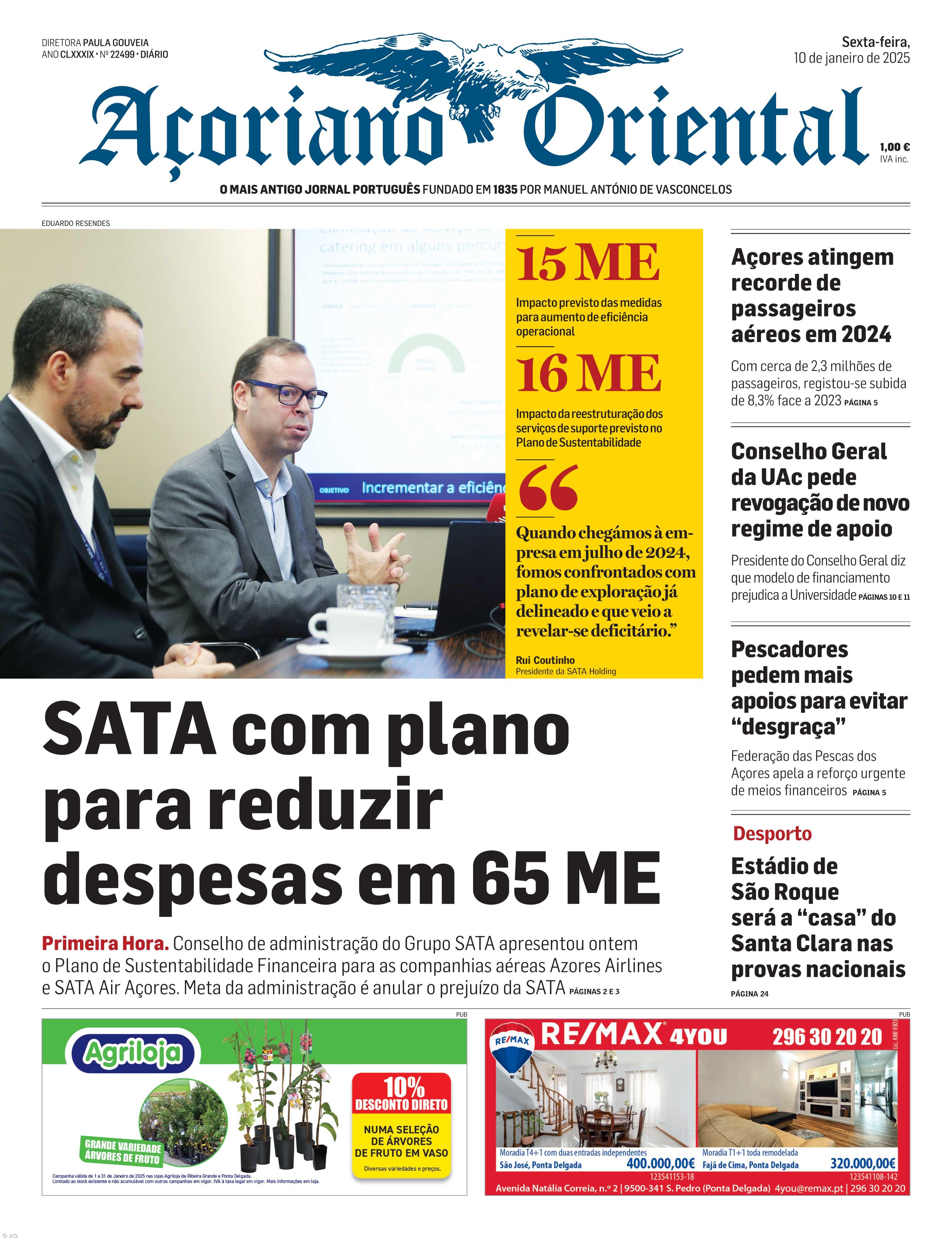 SATA com plano para reduzir despesas em 65 ME – Imagem 1