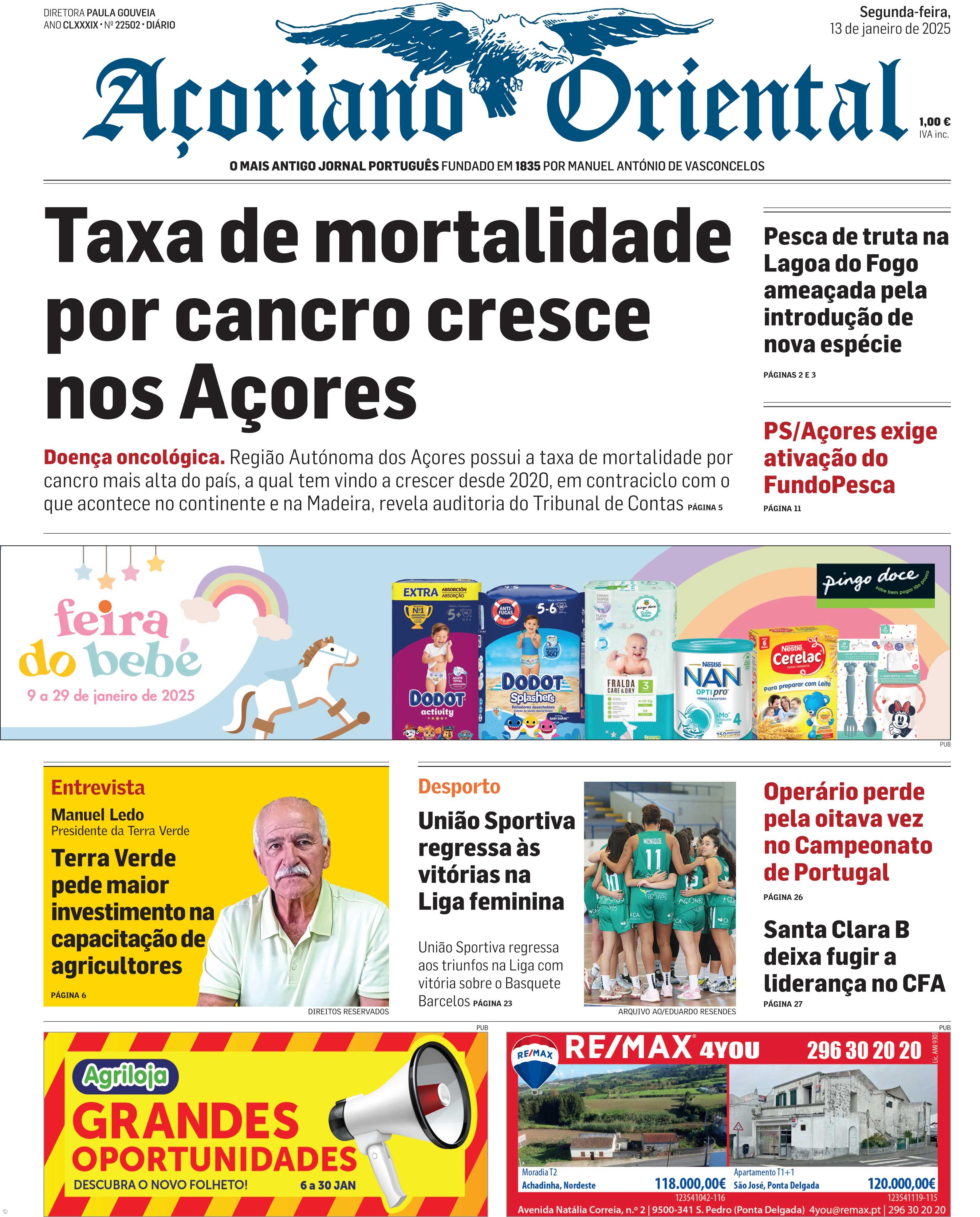 Taxa de mortalidade por cancro cresce nos Açores – Imagem 1