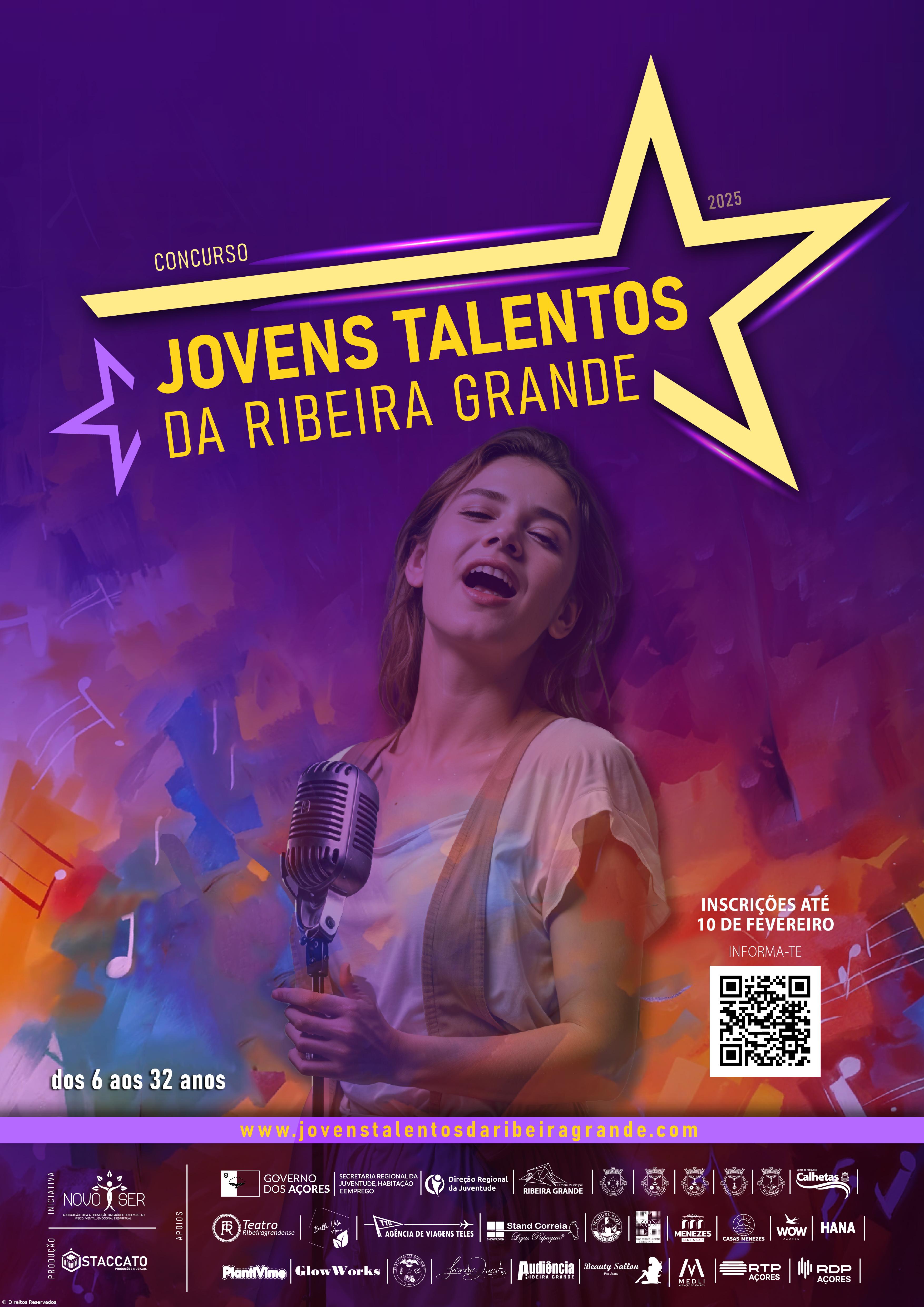 Abertas inscrições para Concurso Jovens Talentos da Ribeira Grande  – Imagem 1