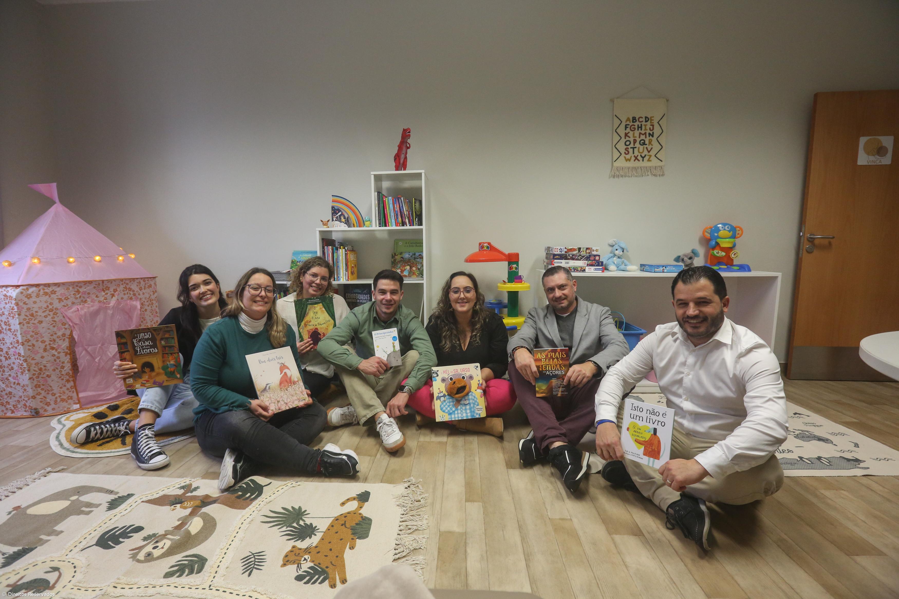 Letras Lavadas oferece sala de leitura ao Lar da Mãe de Deus  – Imagem 1