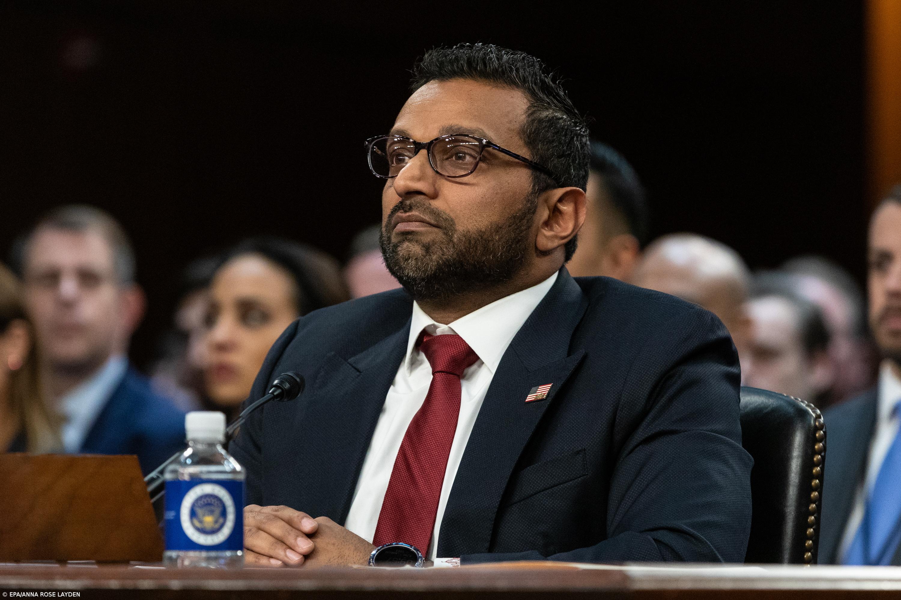 Nomeado de Trump para liderar FBI pressionado a garantir independência e "despolitização" da agência – Imagem 1