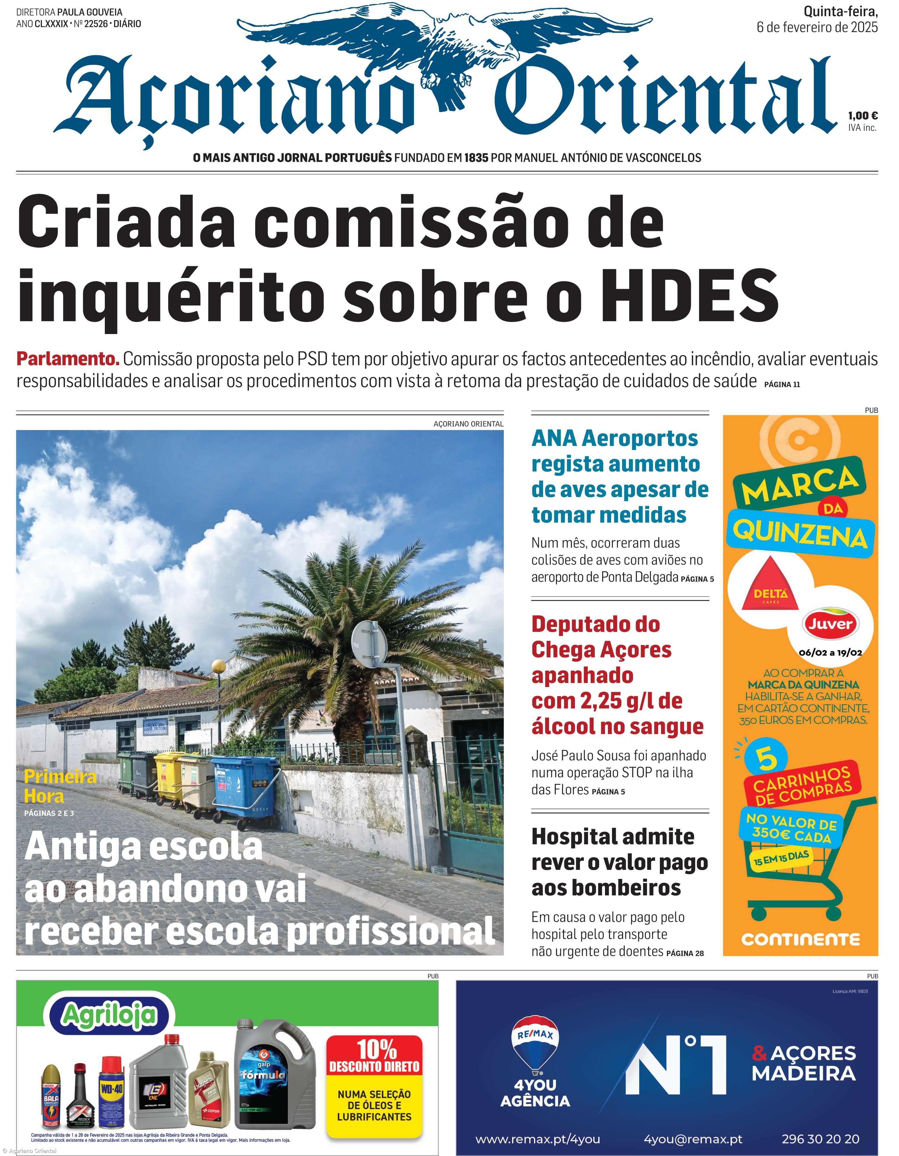 Capa AO 6 fevereiro 2025 – Imagem 1