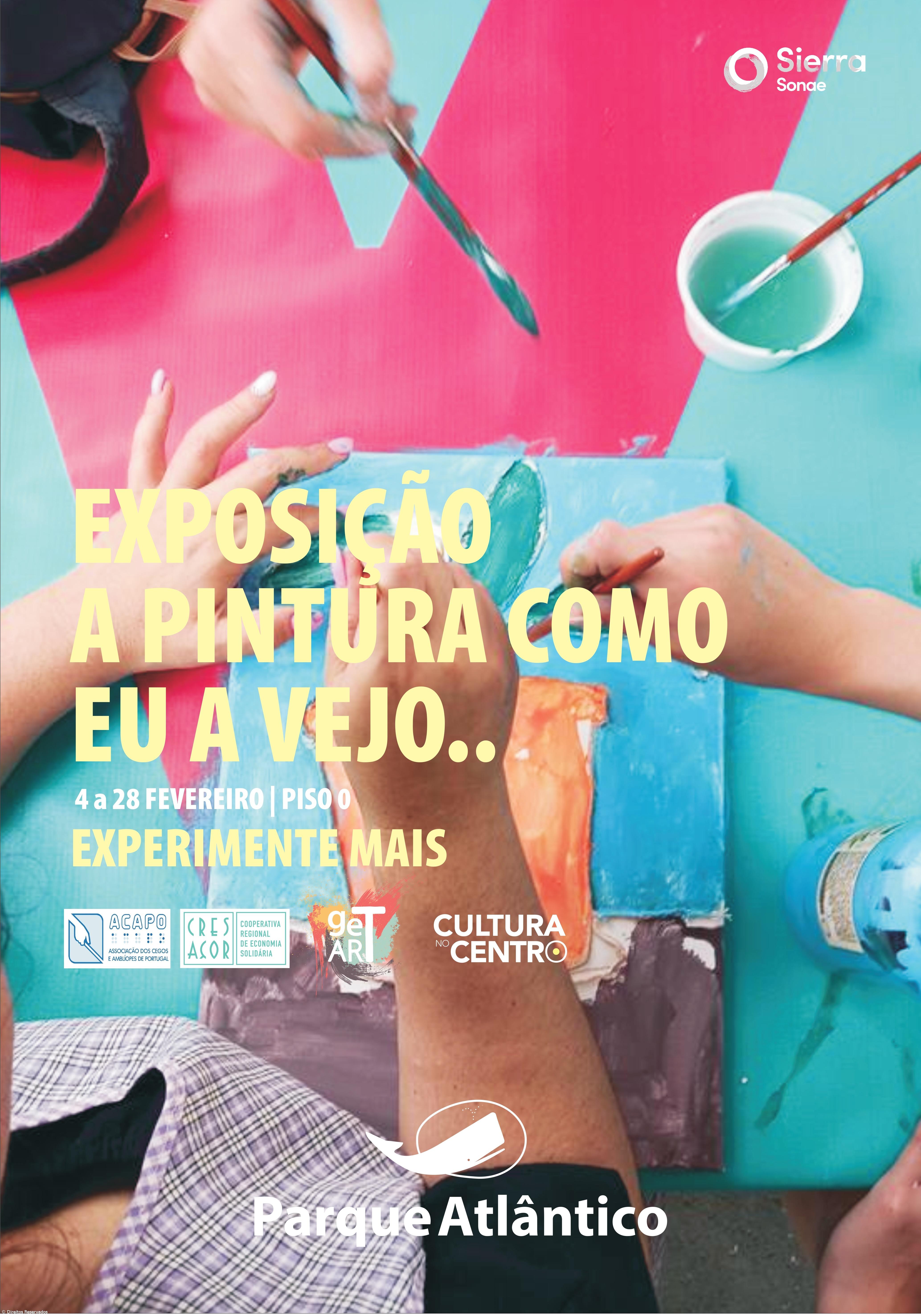 "A Pintura como a Vejo" patente no Parque Atlântico – Imagem 1