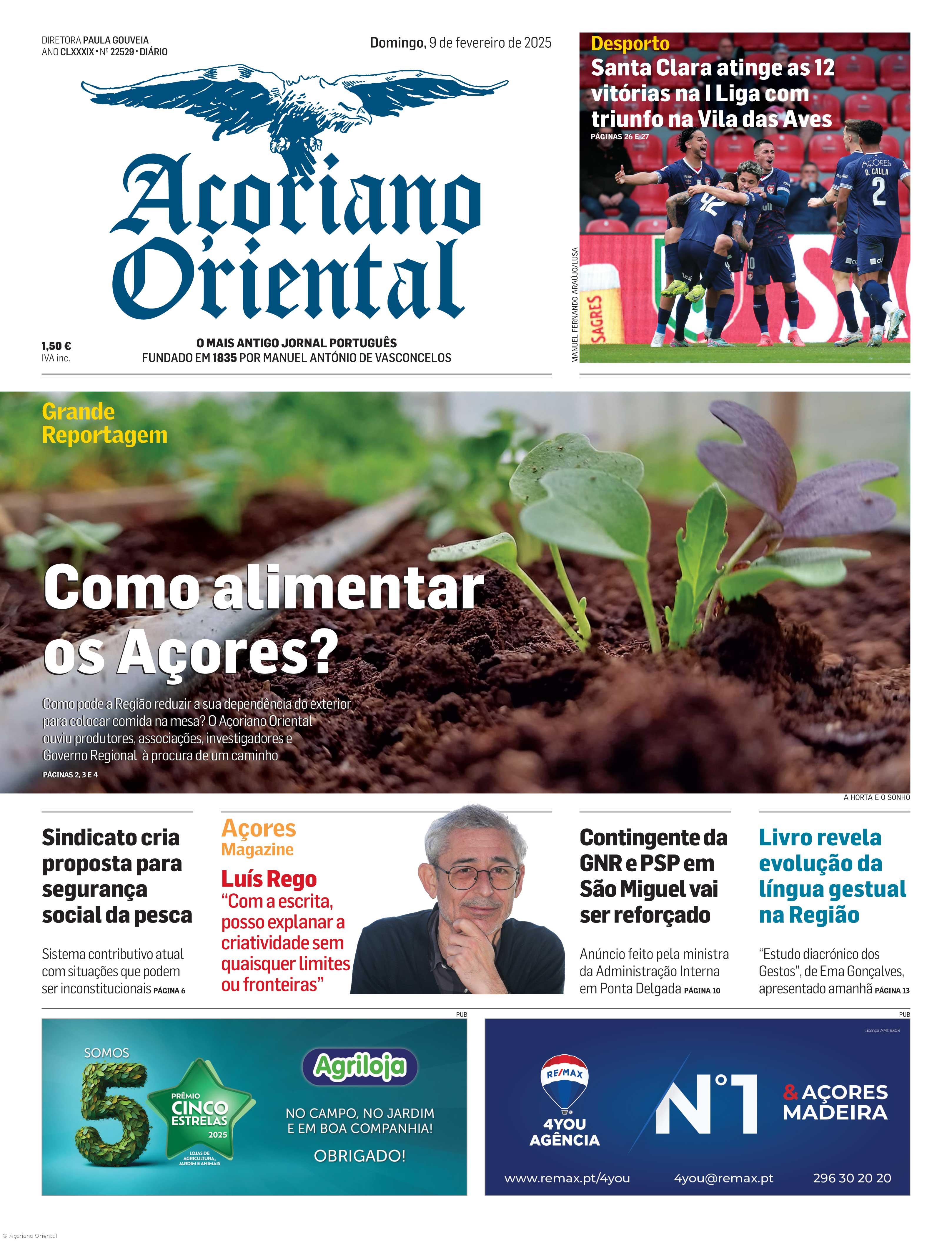 Capa AO 9 fevereiro 2025 – Imagem 1