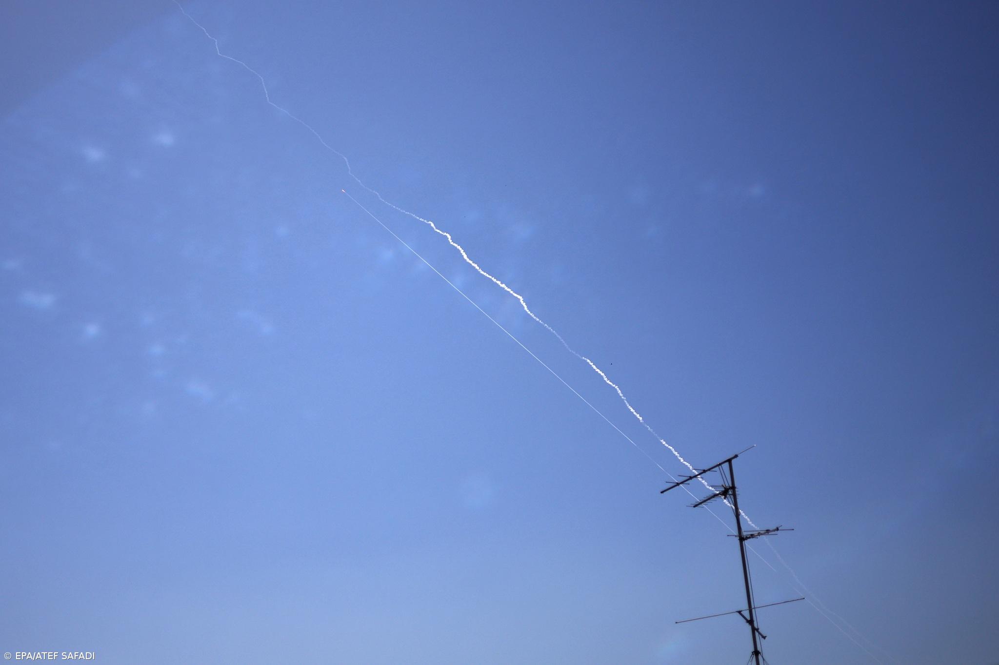 Forças de Defesa de Israel intercetam mísseis lançados de Gaza – Imagem 1