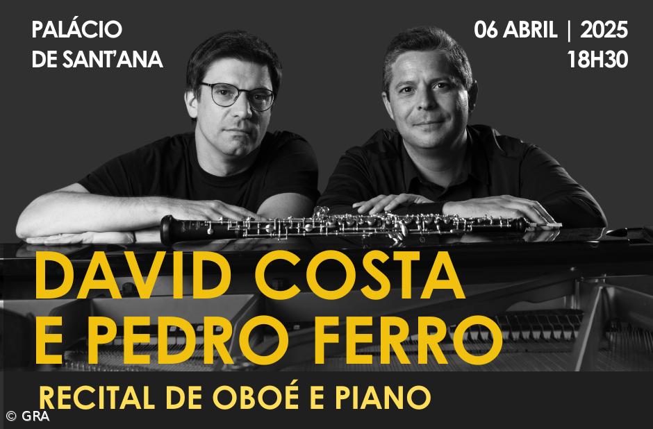 Recital de oboé e piano no Palácio de Sant’Ana  – Imagem 1