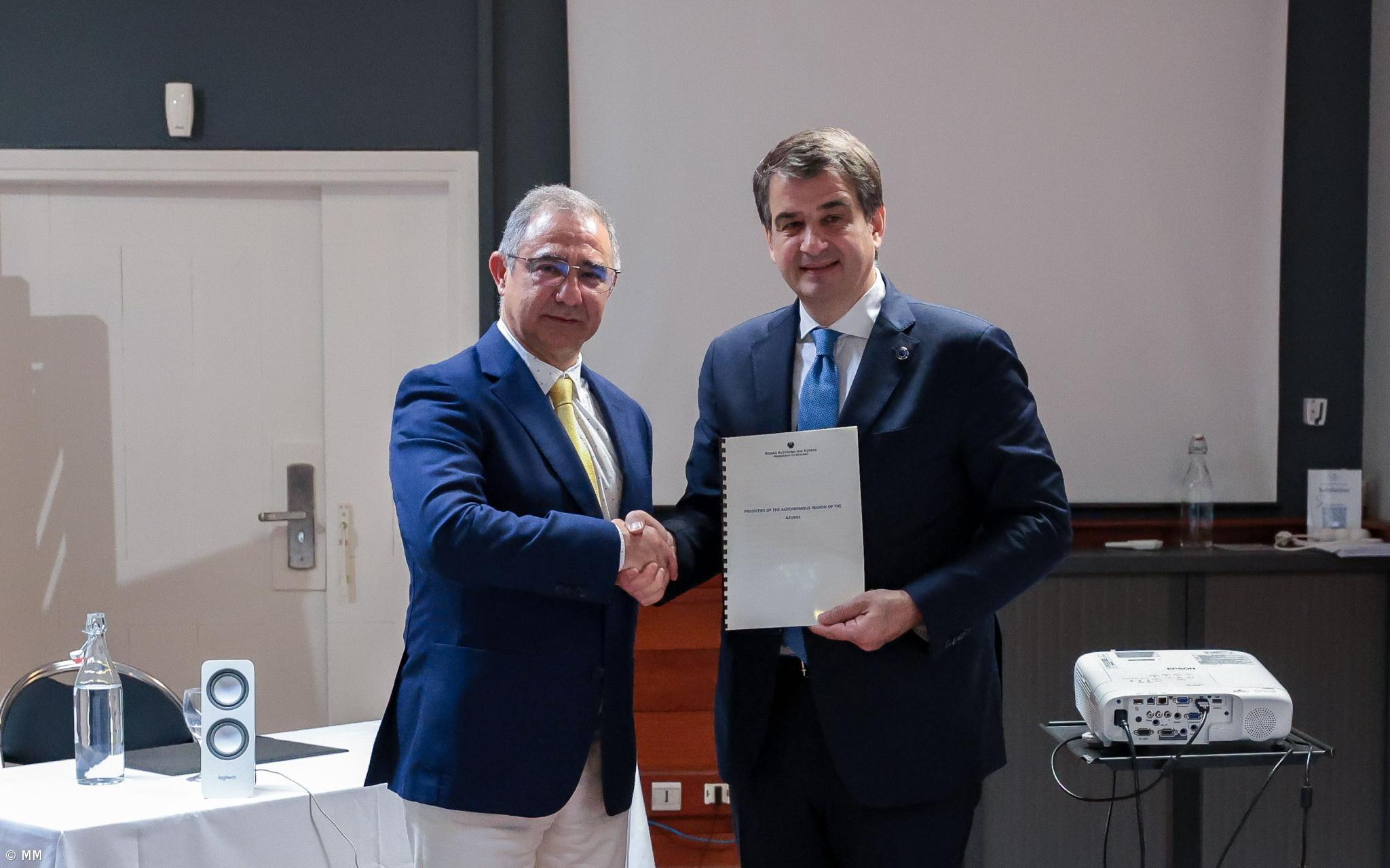 Presidente do Governo dos Açores defende apoio à reabilitação de infraestruturas na Política de Coesão – Imagem 1