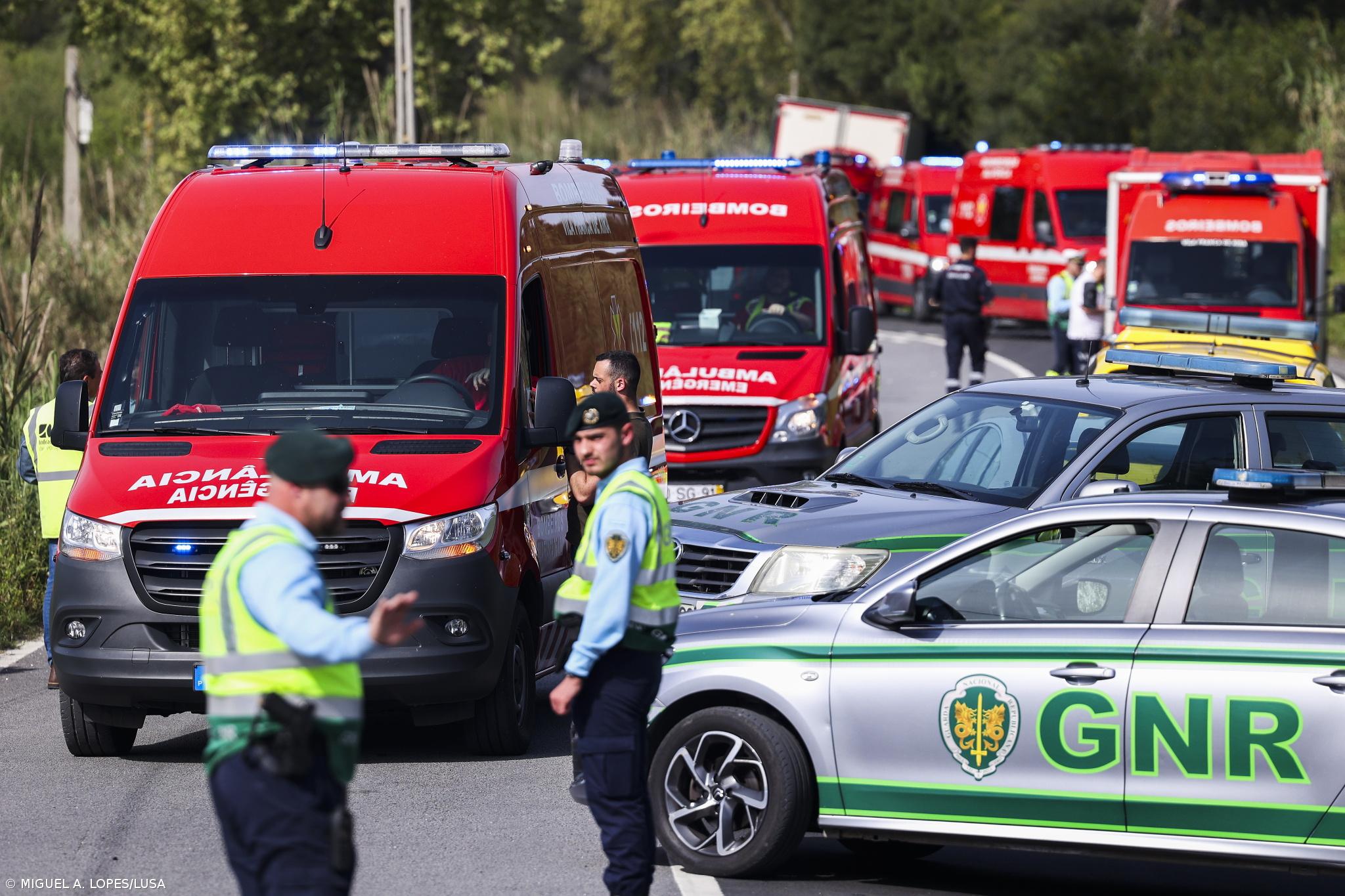 Número de feridos em acidente no Cartaxo com autocarro sobe para 39 – Imagem 1