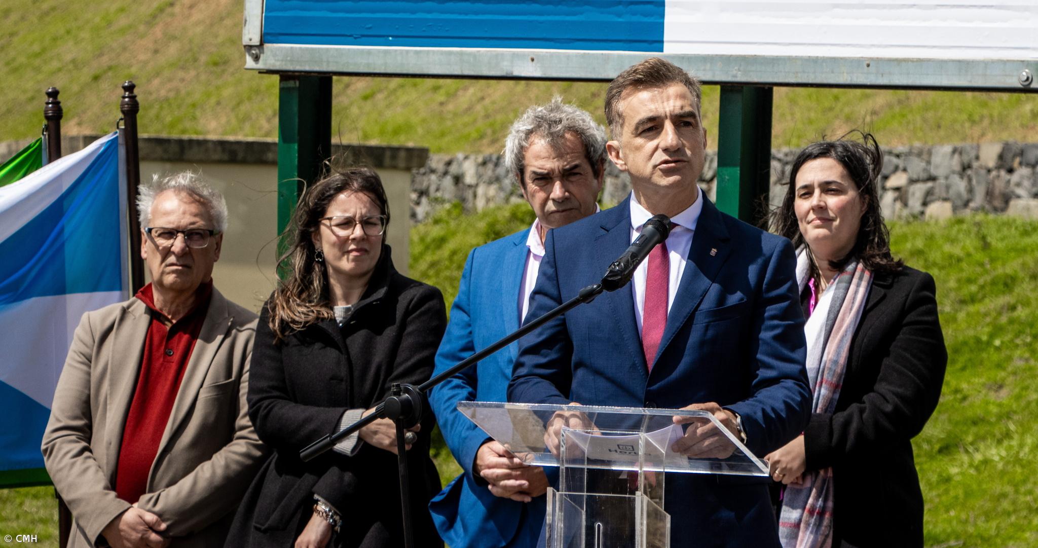 Lançada primeira pedra da requalificação do eixo Algar-Courelas na Horta – Imagem 1