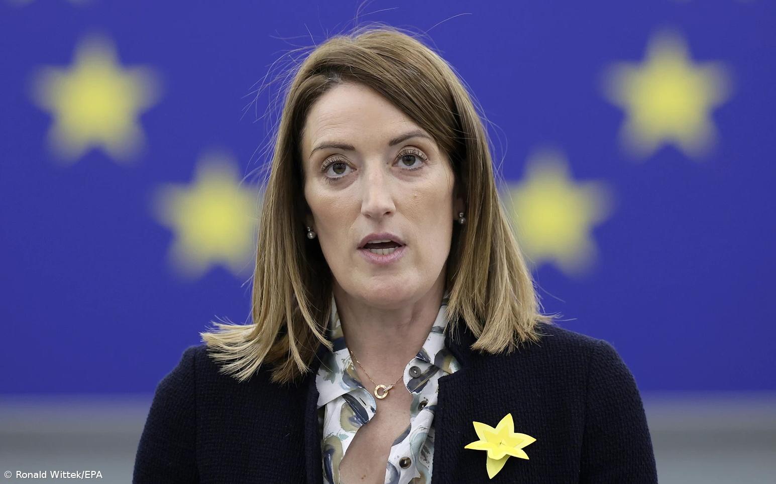 Metsola adverte Congresso dos EUA que UE tem investido cada vez mais em defesa – Imagem 1