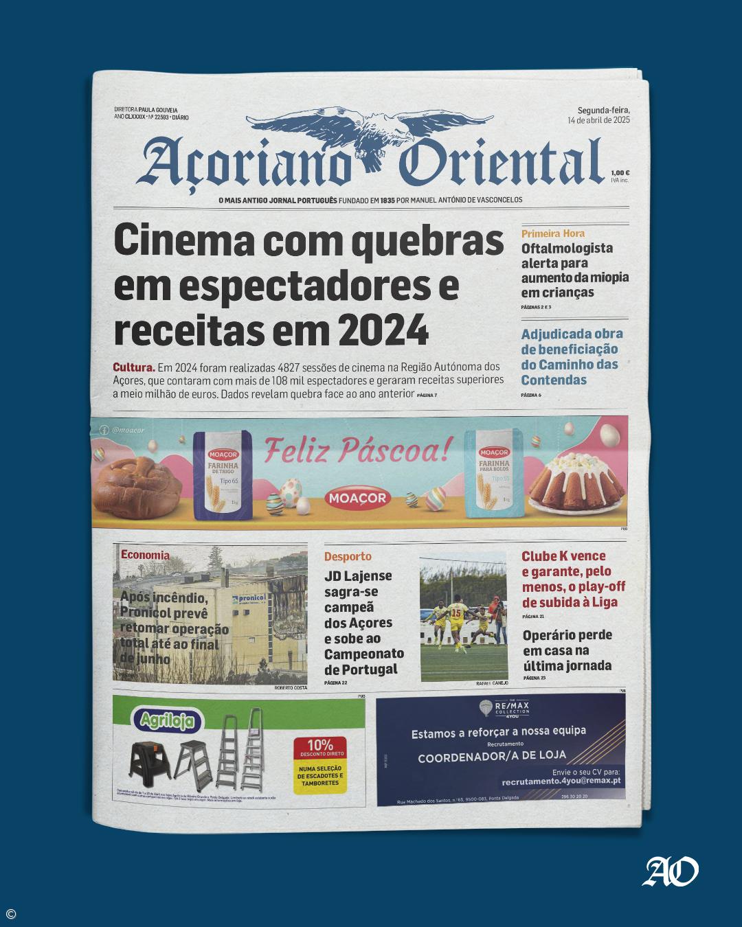 Cinema com quebras em espectadores e receitas em 2024 – Imagem 1