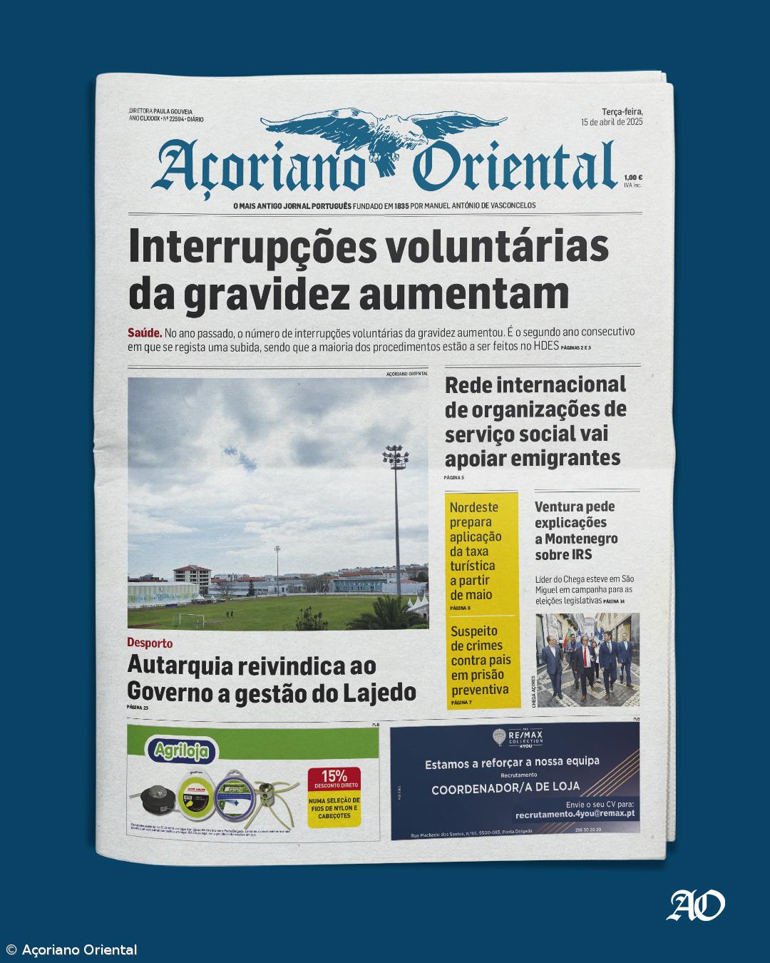 Capa Ao 15 abril 2025 – Imagem 1