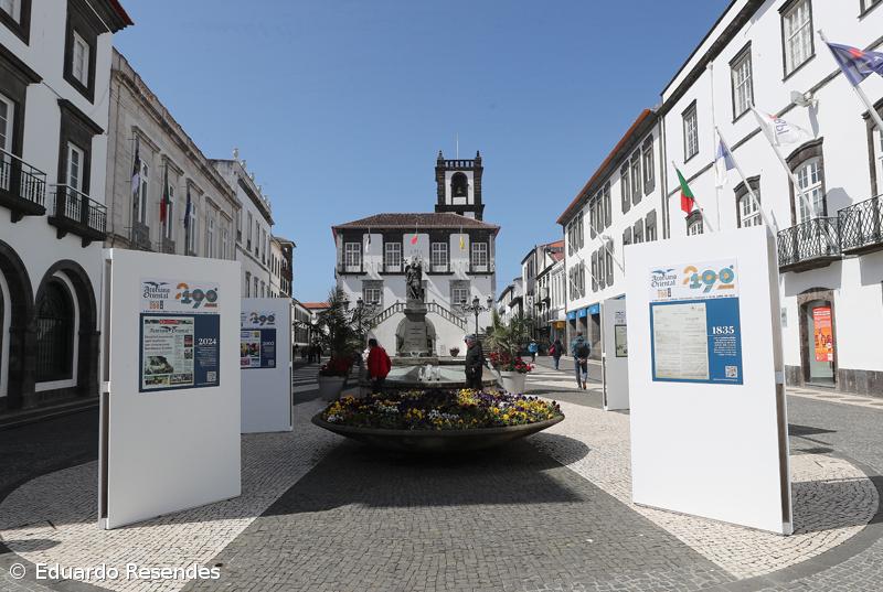 Exposição de capas do Açoriano Oriental conta história desde 1835 – Imagem 1