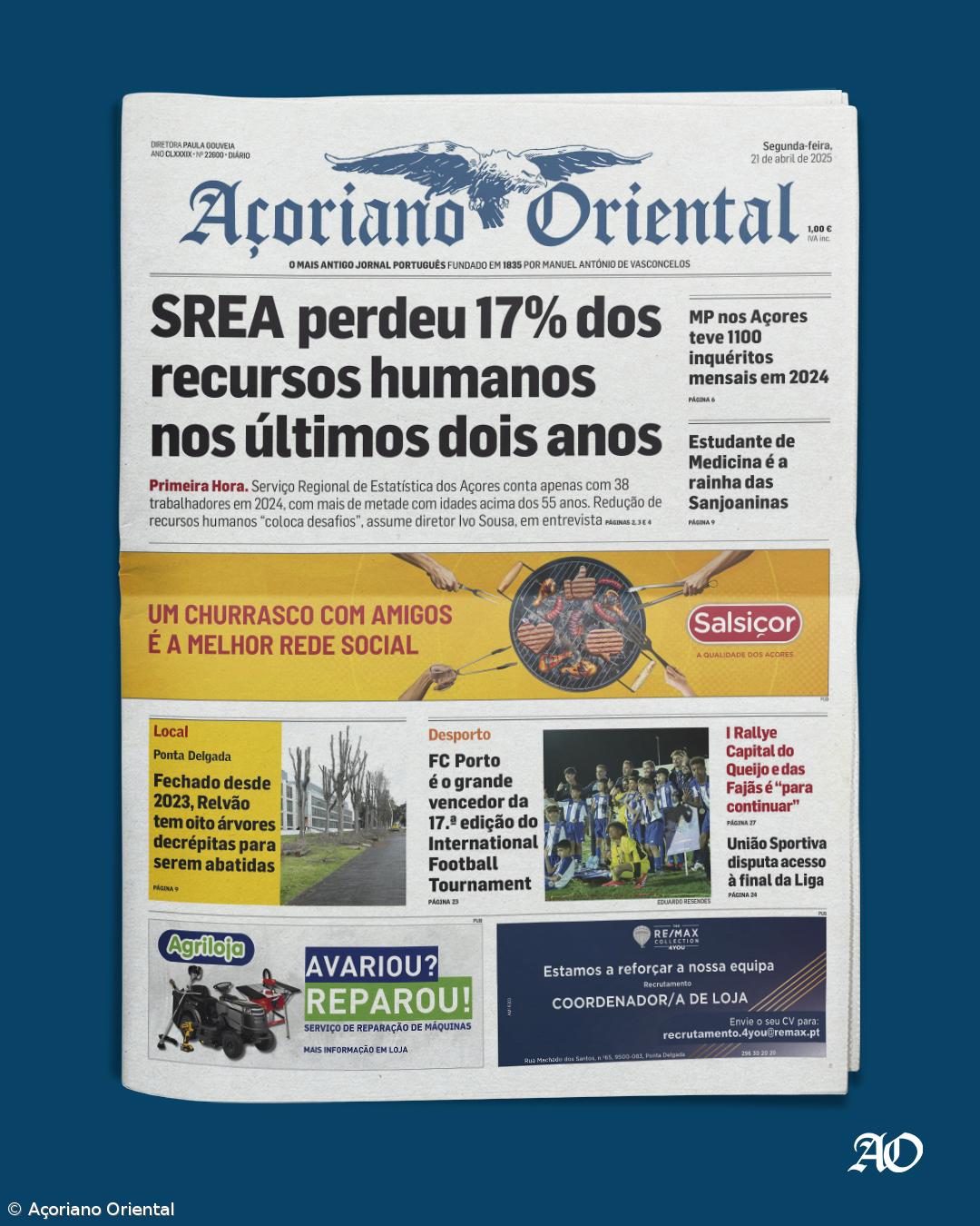 Capa AO 21 abril 2025 – Imagem 1