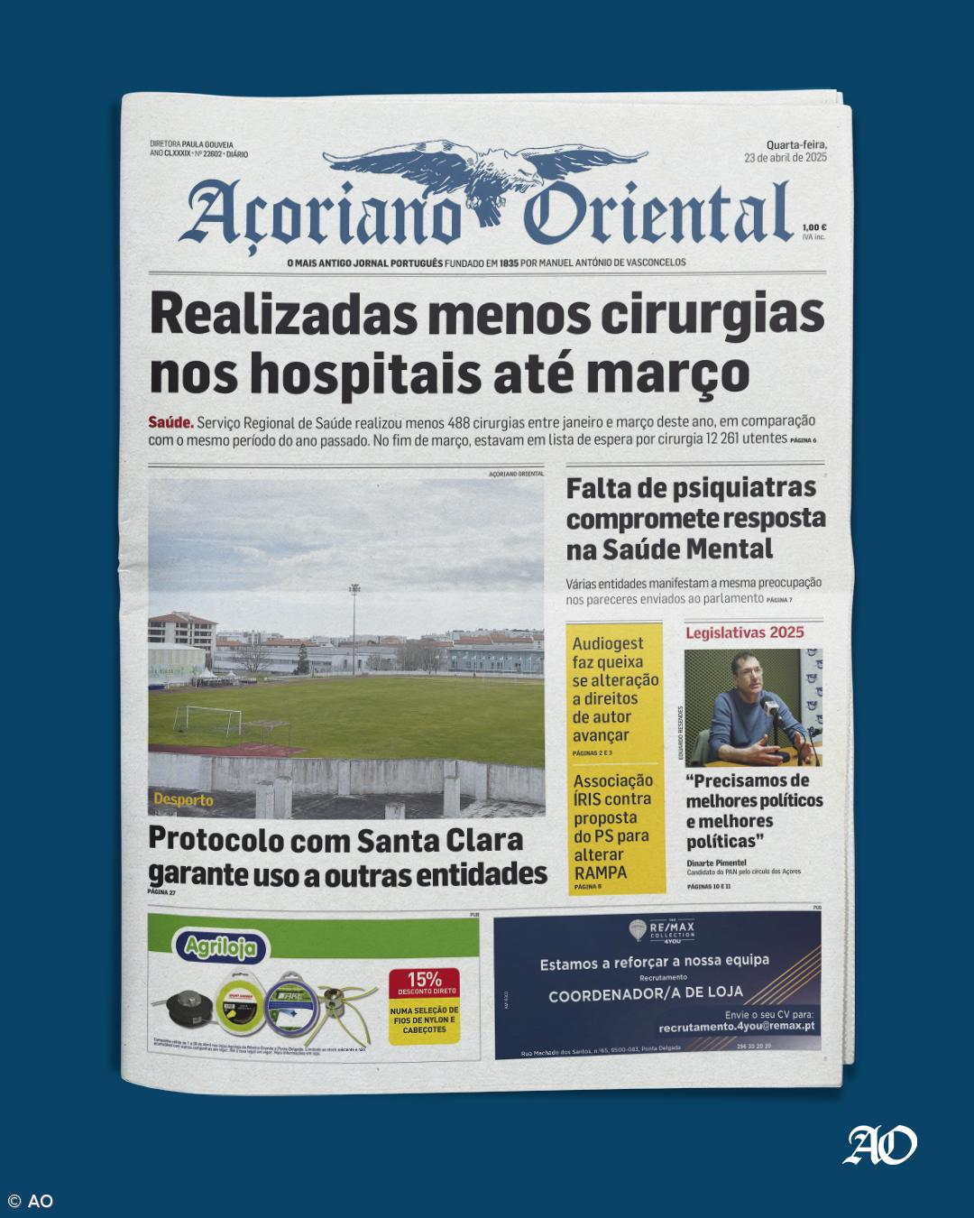 Realizadas menos cirurgias nos hospitais até março – Imagem 1