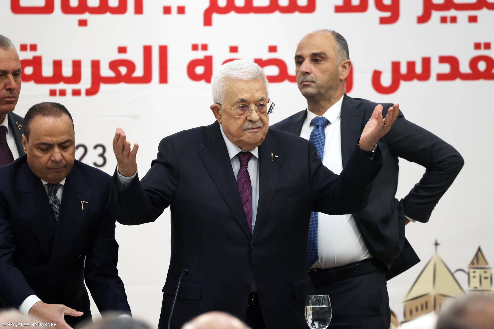 Presidente palestiniano exige ao Hamas que liberte reféns e deponha armas – Imagem 1