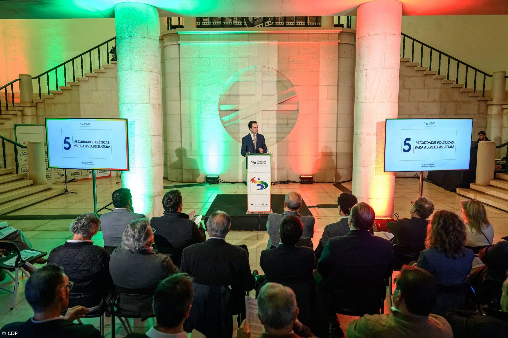 Confederação do Desporto propõe “cinco prioridades” – Imagem 1