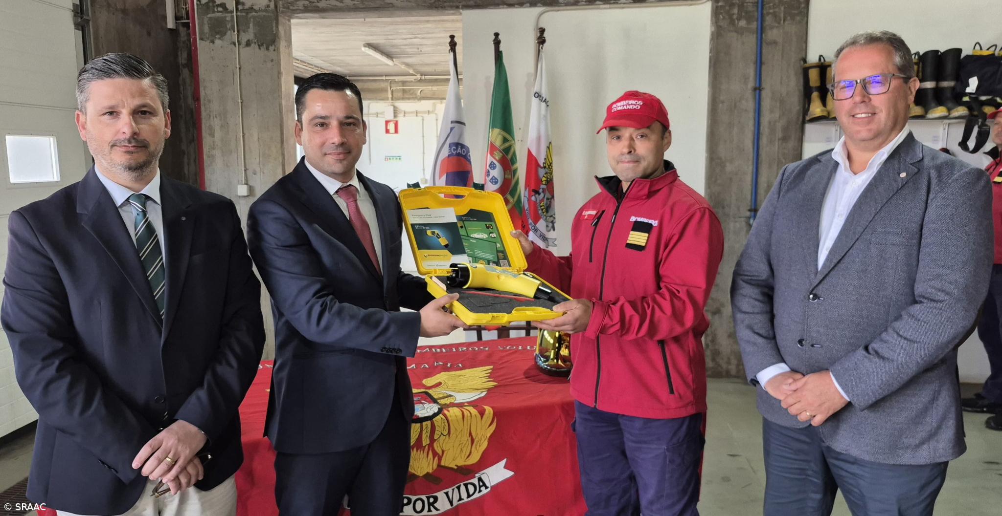 Açores capacitam corporações de bombeiros com inibidores de veículos elétricos – Imagem 1