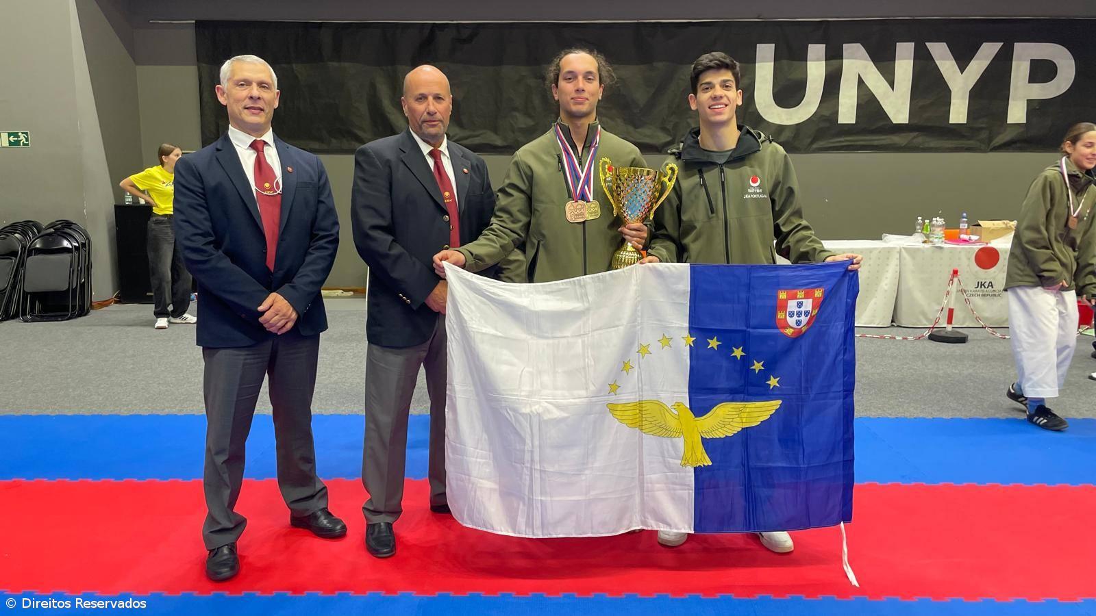 Martim Melo sagra-se campeão da Europa em Kata Equipa na República Checa – Imagem 1