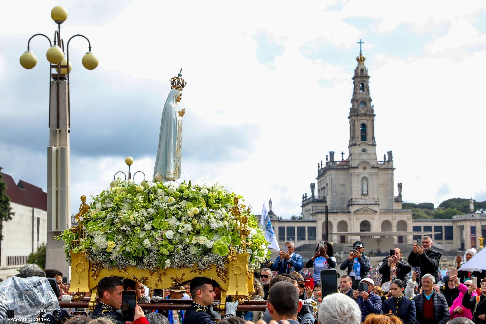 Peregrinação ao santuário termina hoje com consagração do pontificado do Papa à Virgem de Fátima – Imagem 1