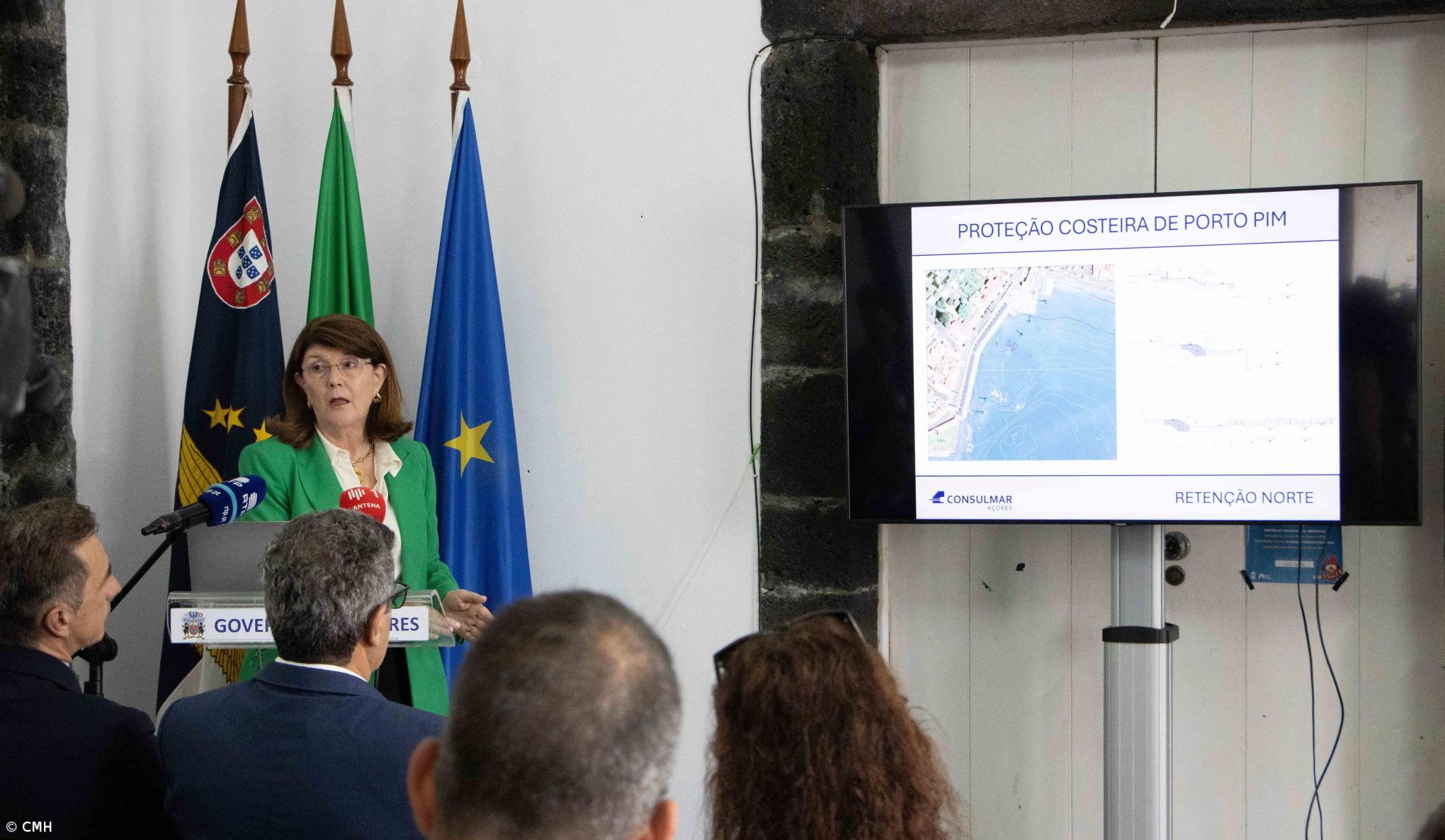 Proteção da orla costeira em Porto Pim, no Faial, vai custar 3 ME – Imagem 1