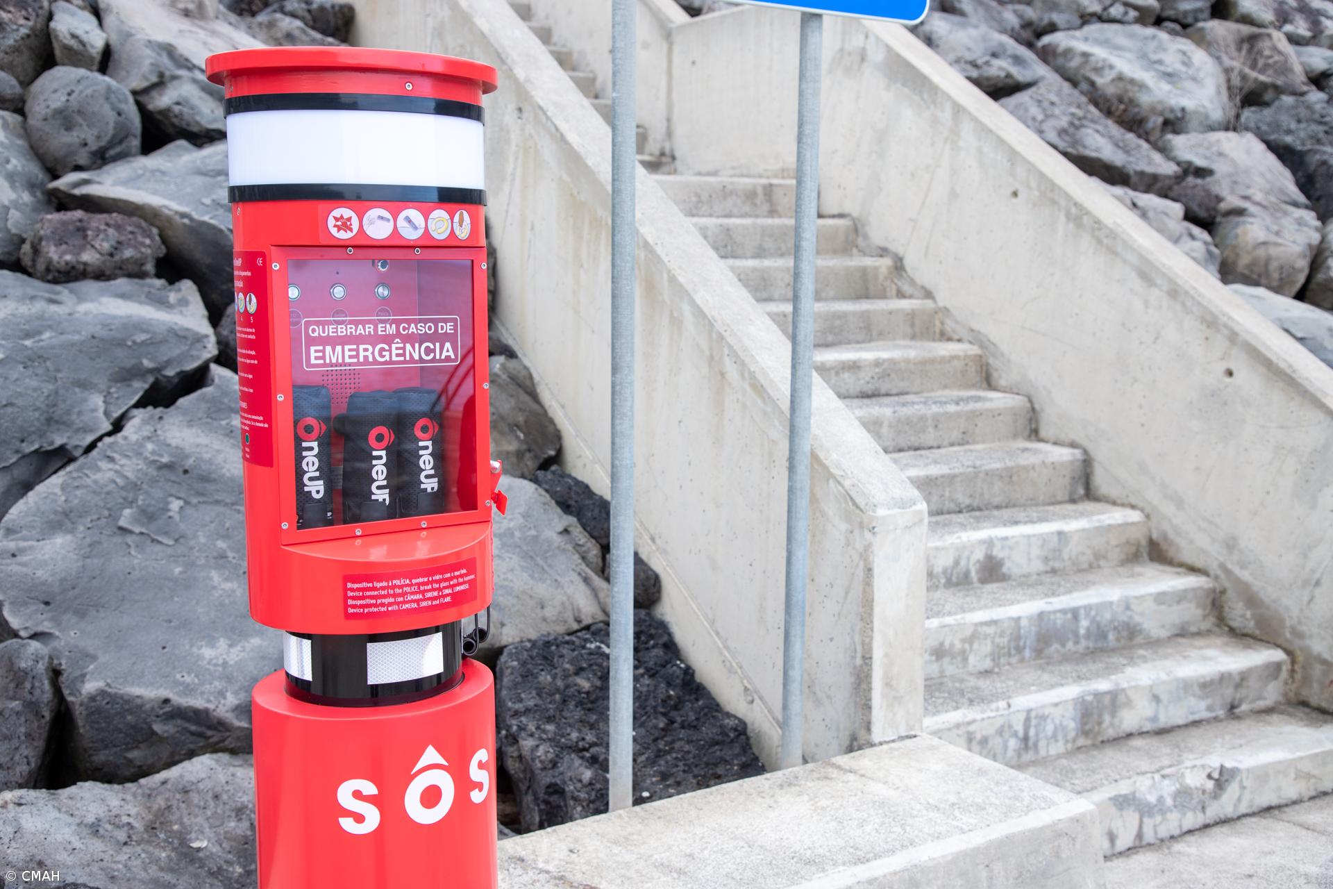 Zona de banhos do Fanal recebe primeiro Totem-OneUP dos Açores – Imagem 1
