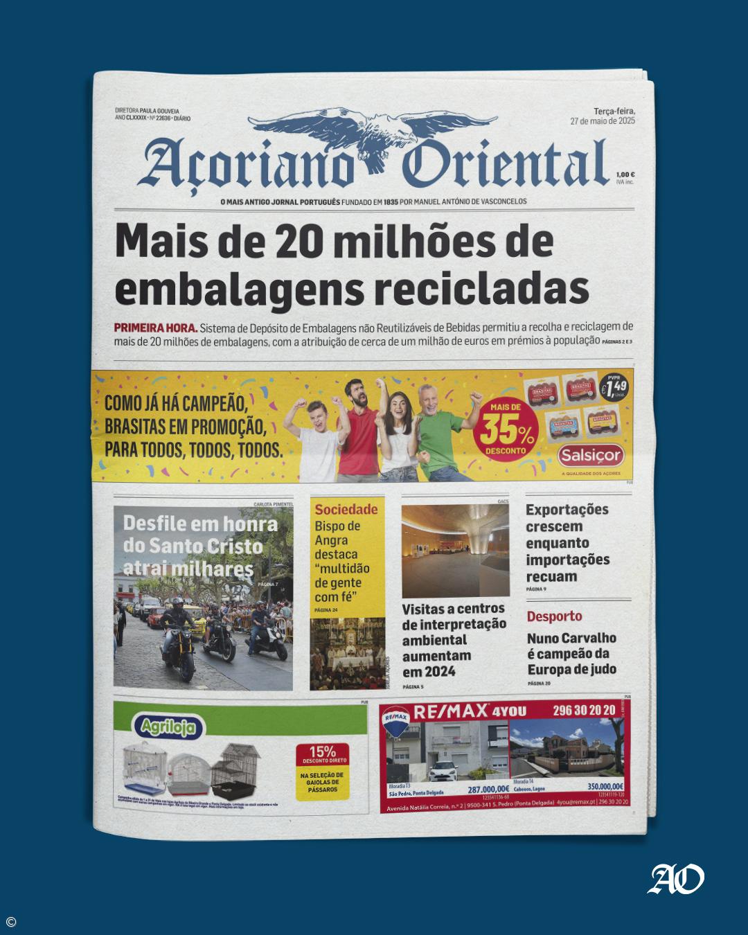 Mais de 20 milhões de embalagens recicladas  – Imagem 1