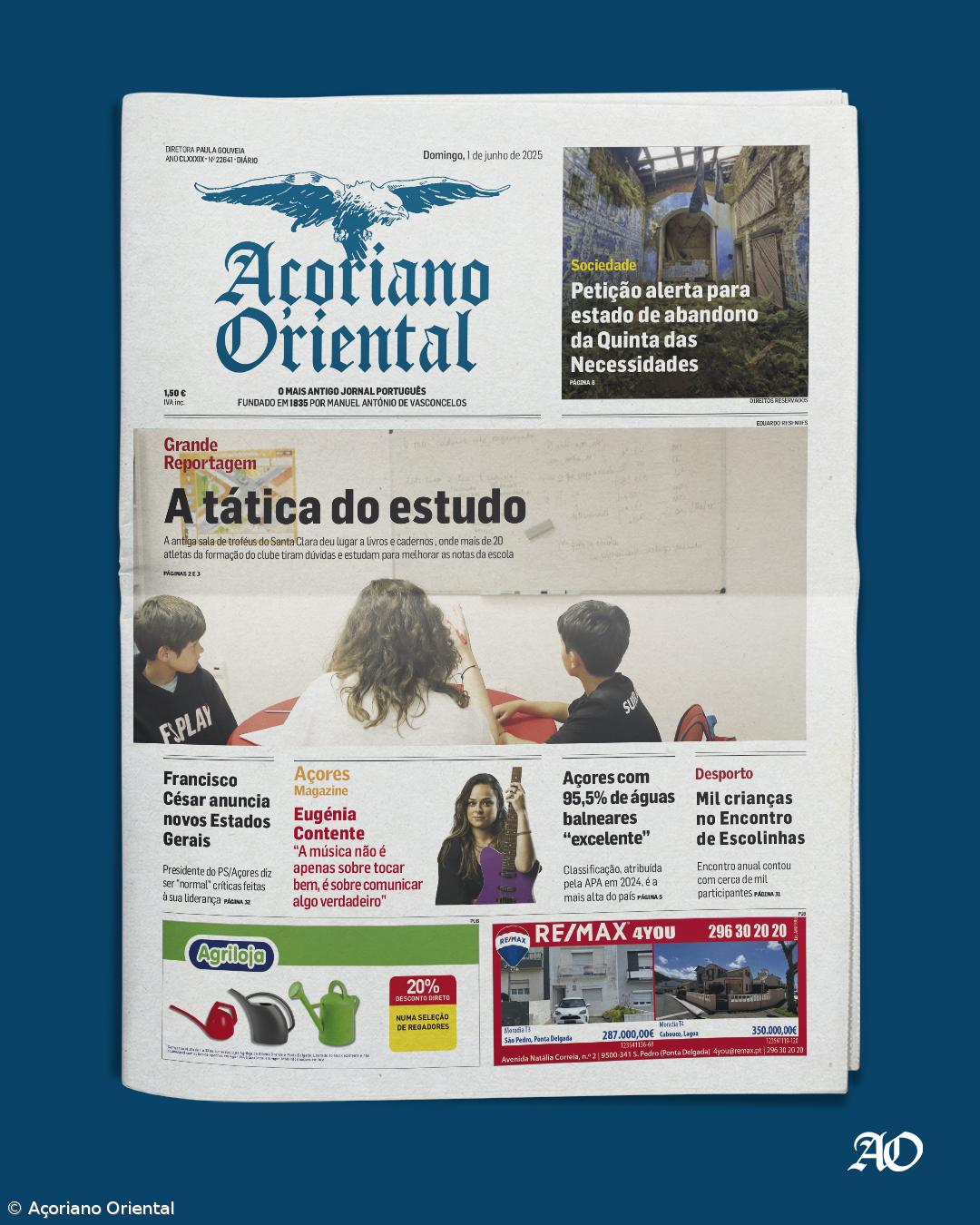 Capa AO 1 de junho 2025 – Imagem 1