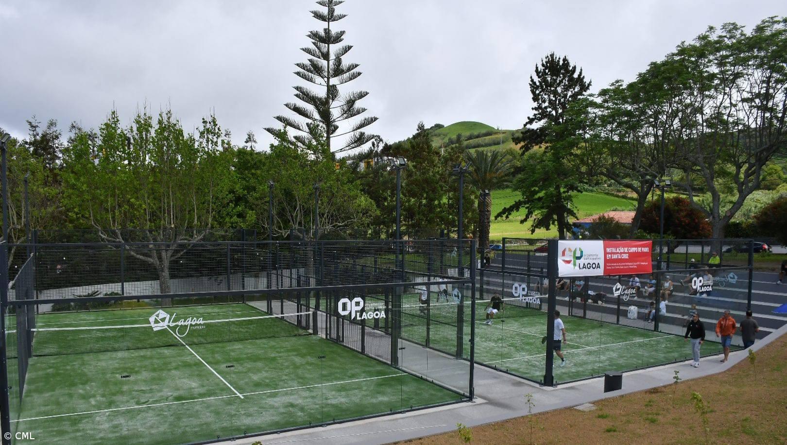Campos de padel aumentam oferta desportiva na Lagoa – Imagem 1