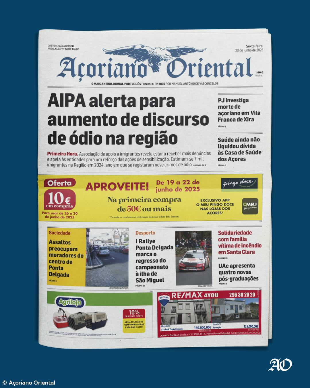 Capa AO 20 junho 2025 – Imagem 1