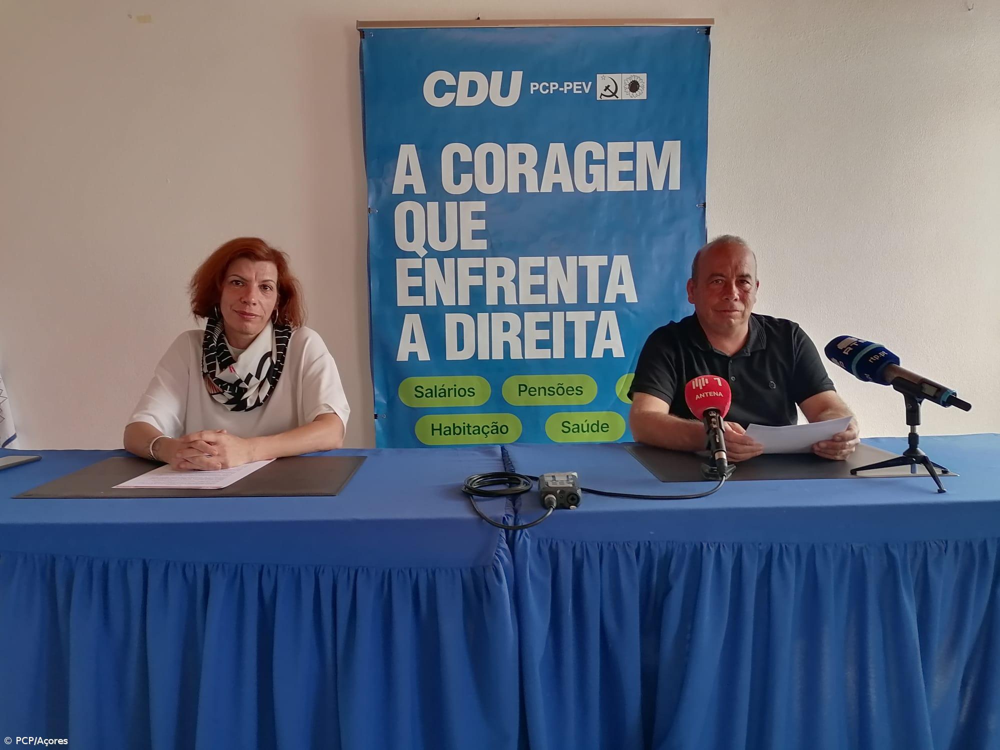 PCP/Açores acusa Governo Regional de "muita propaganda" e critica direita – Imagem 1