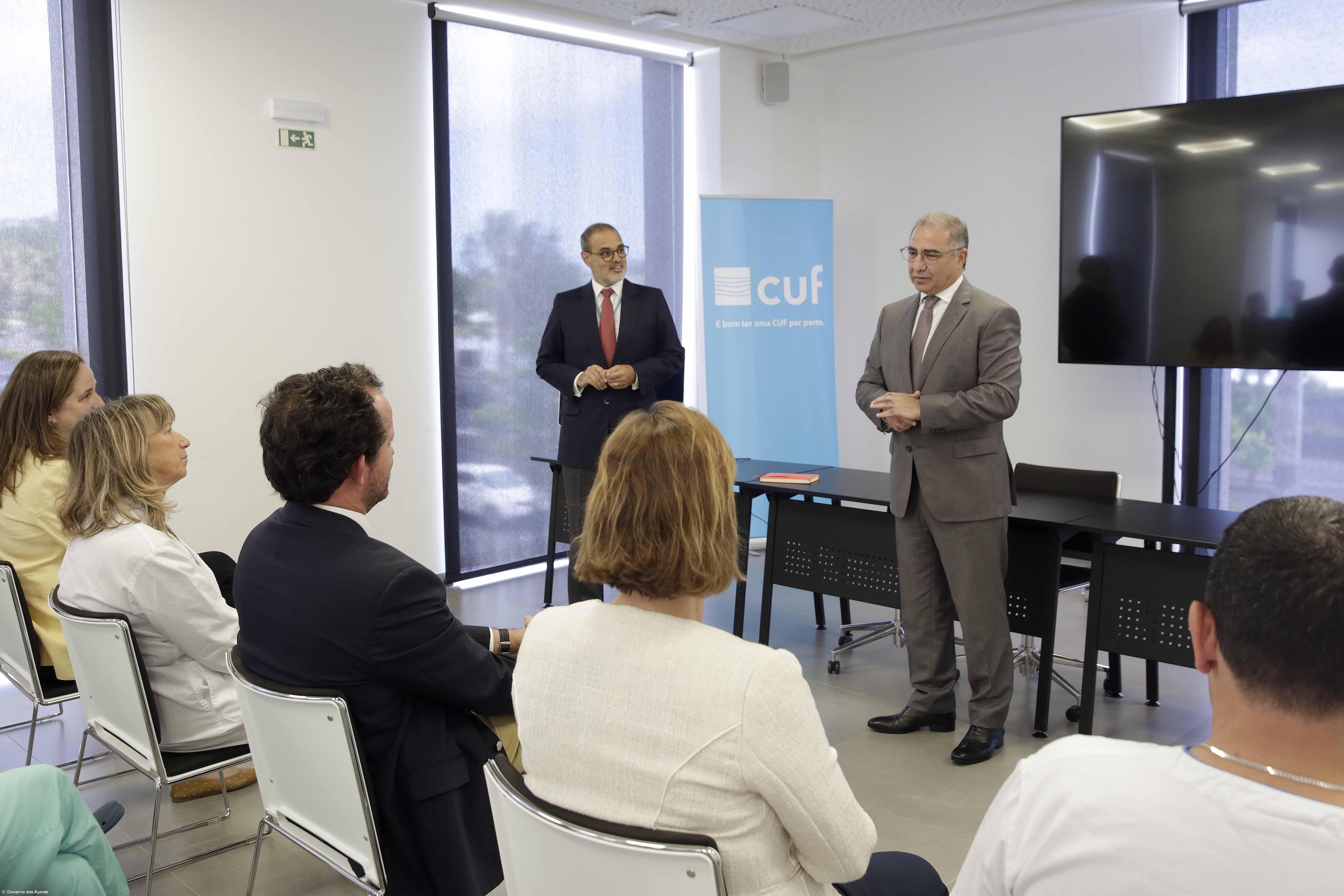 Bolieiro reconhece trabalho dos profissionais de saúde do hospital CUF no apoio ao HDES – Imagem 1