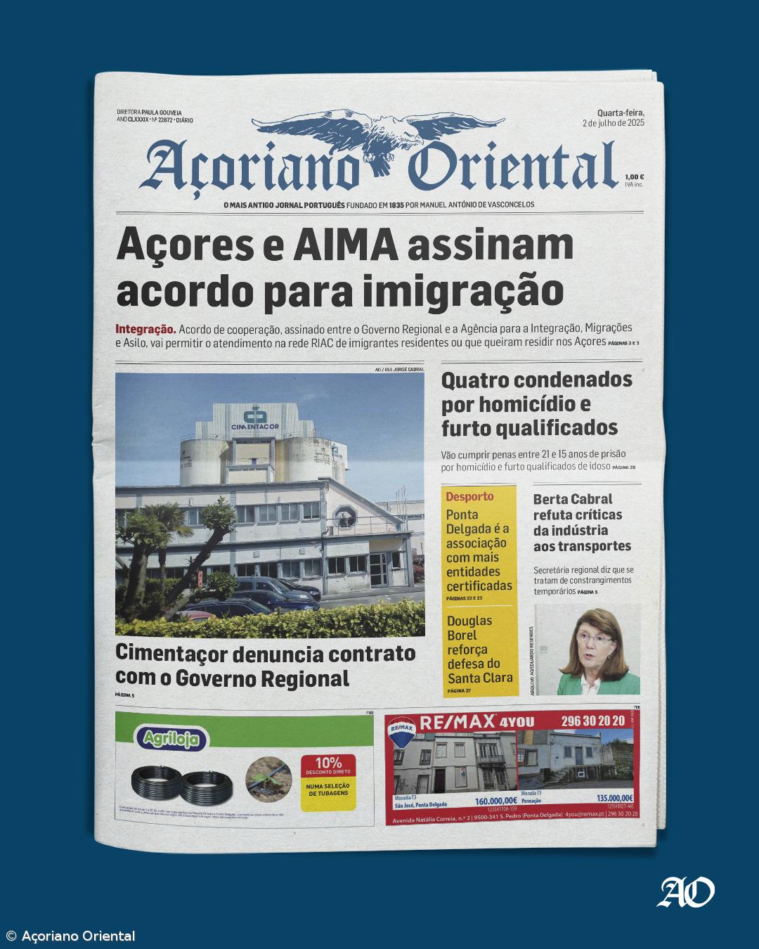 Açores e AIMA assinam acordo para a imigração  – Imagem 1