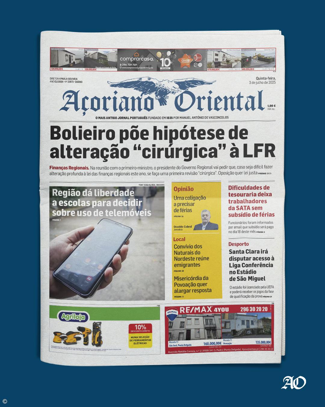 Bolieiro põe hipótese de alteração “cirúrgica” à LFR – Imagem 1