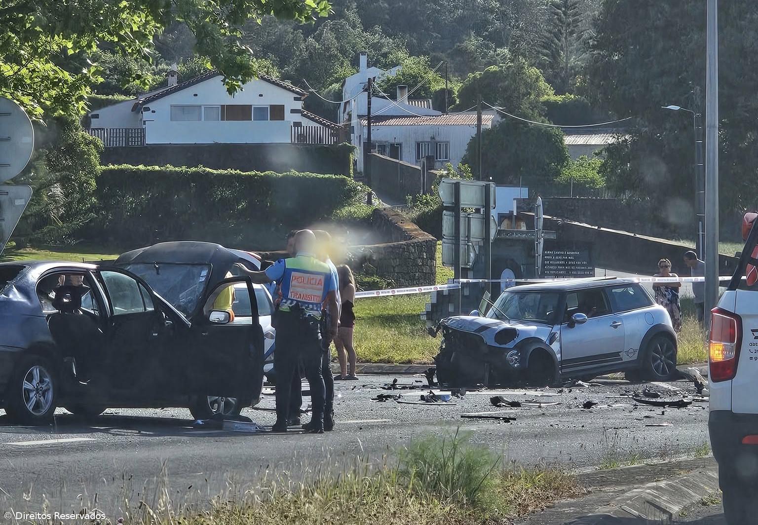 Acidente em Rabo de Peixe provoca um morto e um ferido grave – Imagem 1