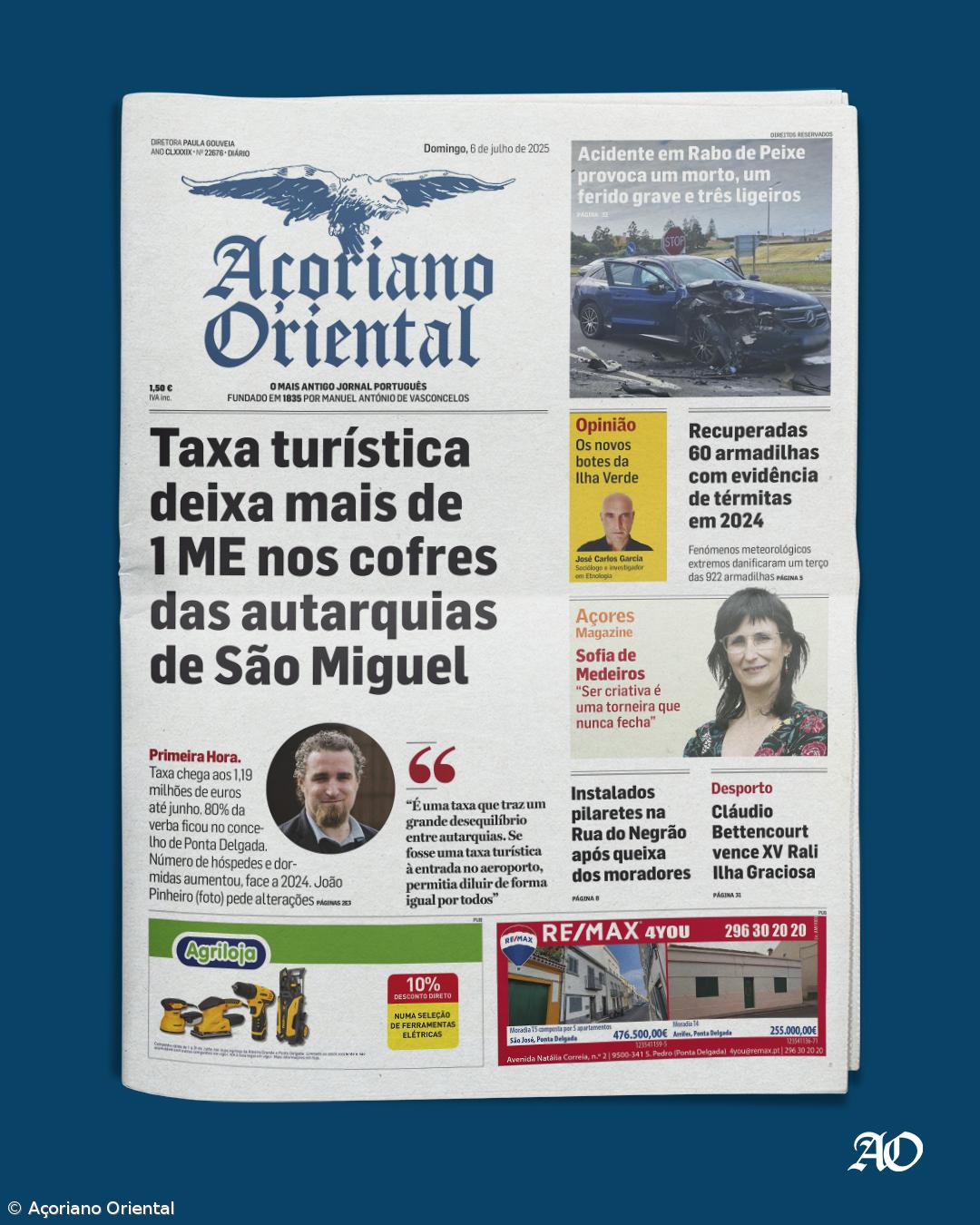 Capa AO 6 de julho 2025 – Imagem 1