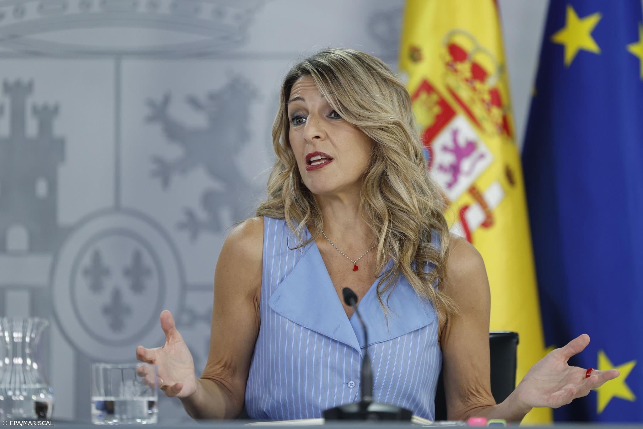 Ministra espanhola fala em "deterioração maiúscula" do Governo de Sánchez – Imagem 1