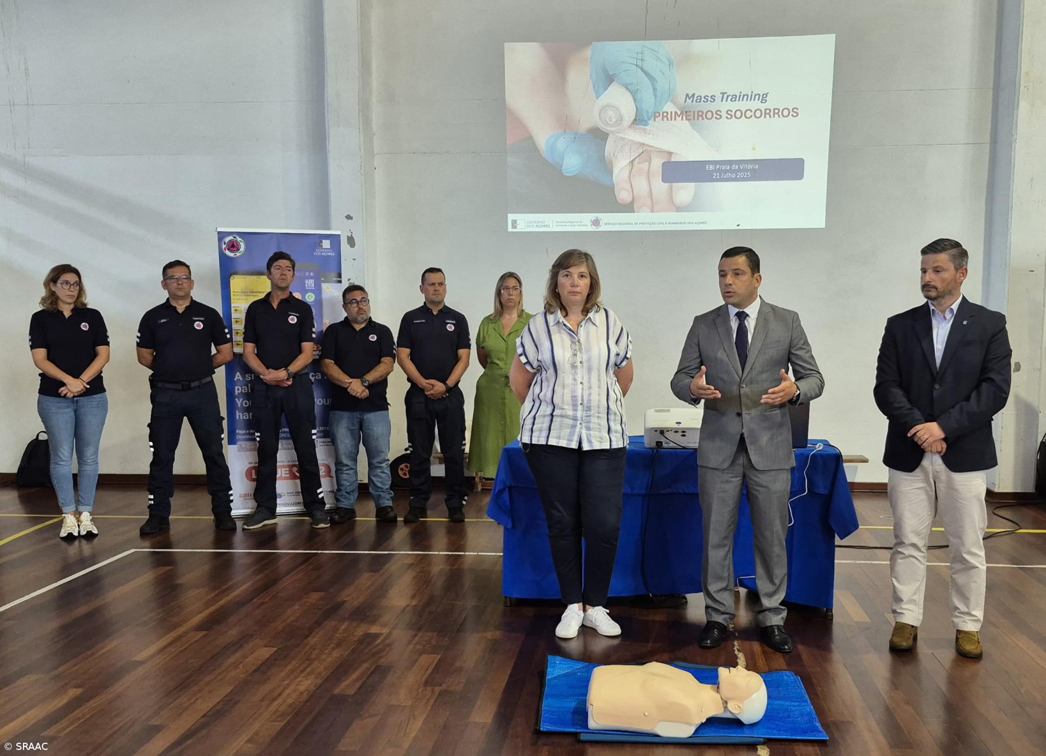 Governo dos Açores dá formação de primeiros socorros a pessoal não docente nas escolas – Imagem 1