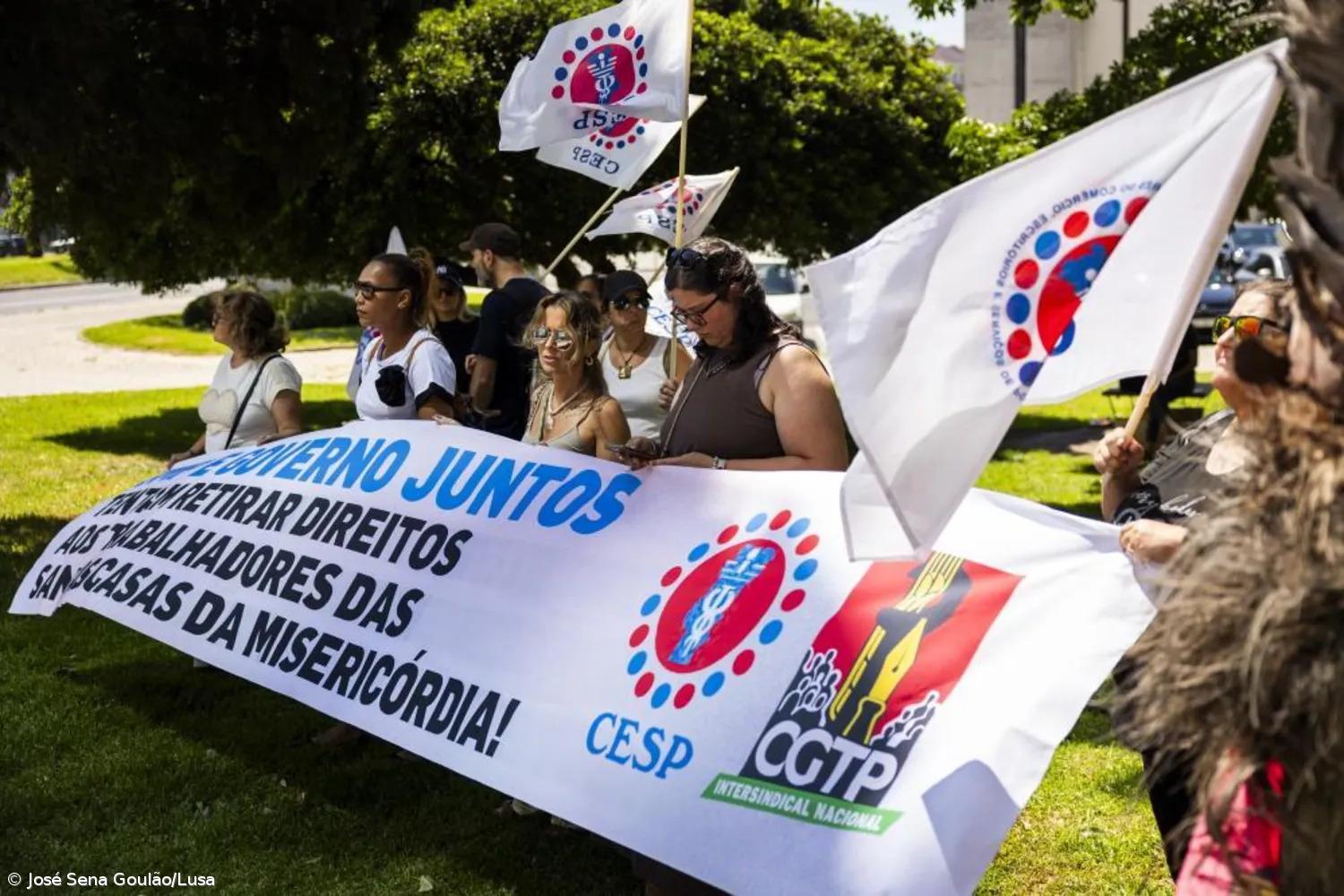 Trabalhadores das Misericórdias em greve a 8 de agosto e com protestos semanais – Imagem 1