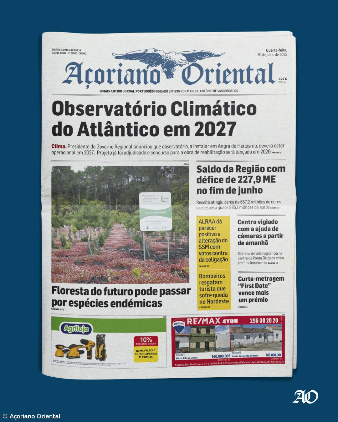 Observatório Climático do Atlântico em 2027 – Imagem 1