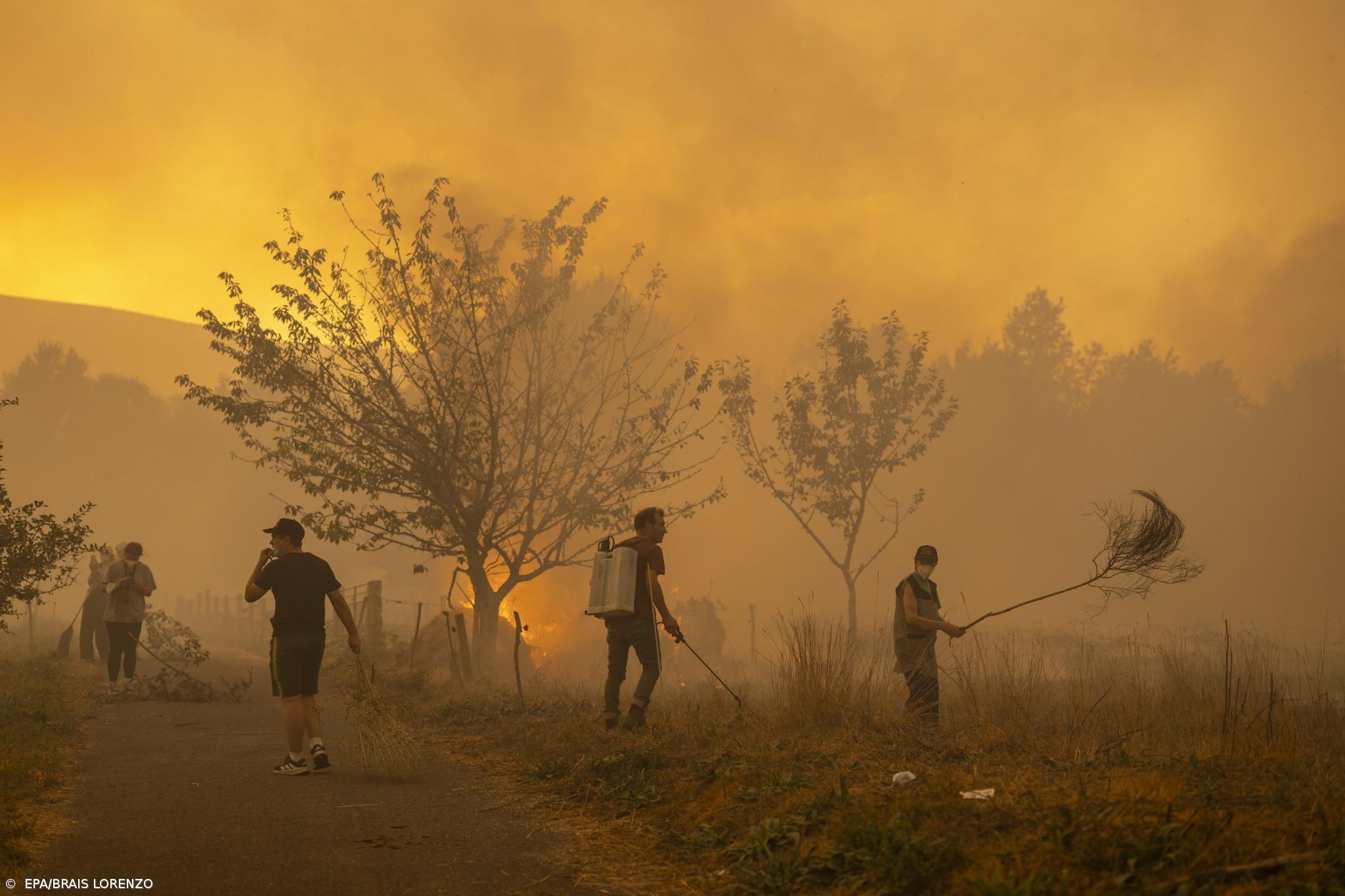 Espanha continua com 12 fogos por controlar mas evolução é favorável – Imagem 1
