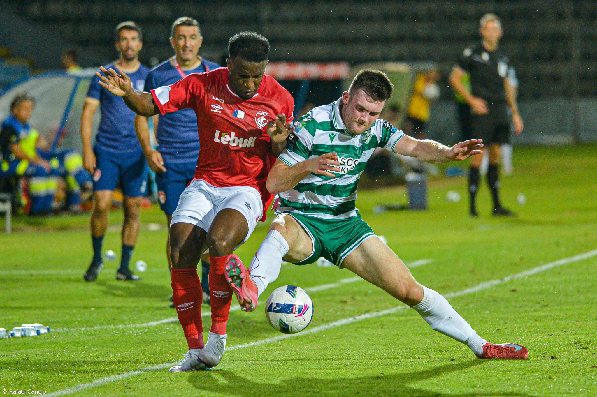 Santa Clara perde em casa com Shamrock Rovers na primeira mão do play-off – Imagem 1