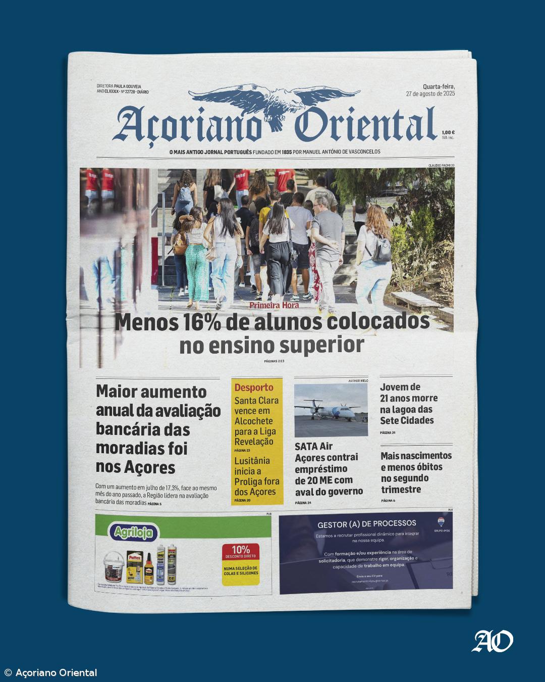 Menos 16% de alunos colocados no ensino superior – Imagem 1