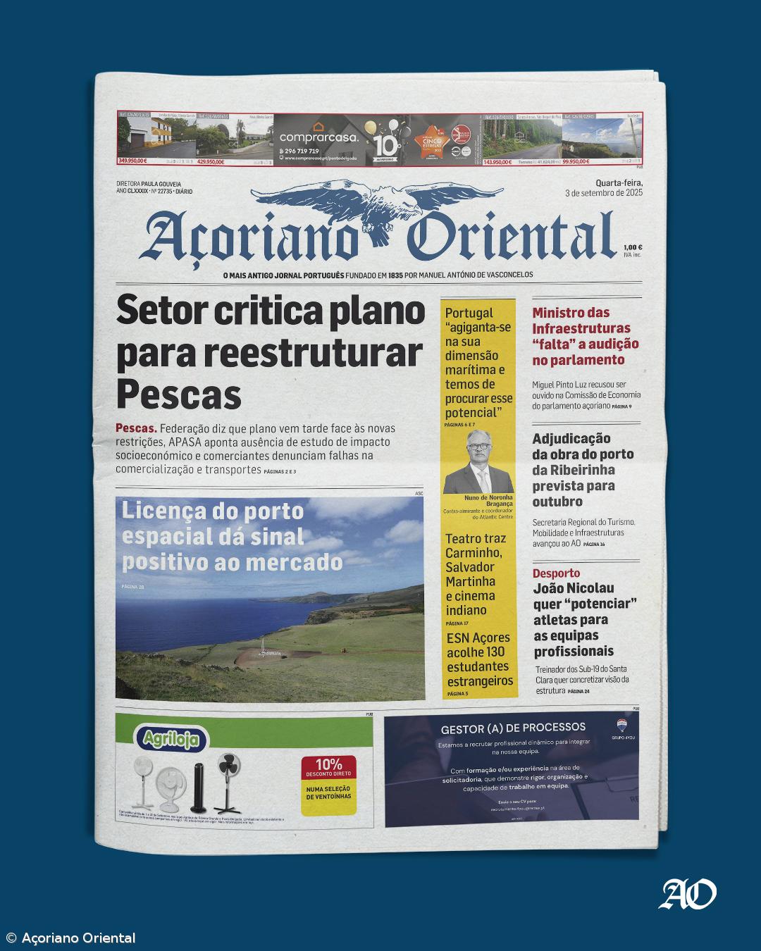 Setor critica plano para reestruturar Pescas – Imagem 1