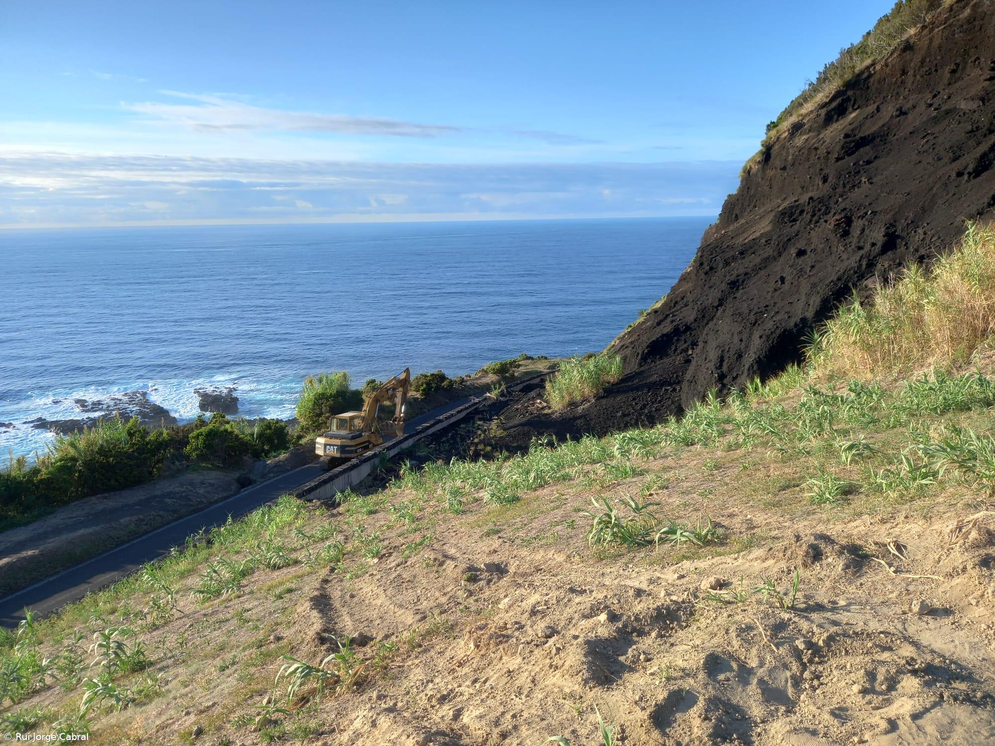 Estrada onde ocorreu derrocada em São Miguel mantém-se com acesso condicionado – Imagem 1