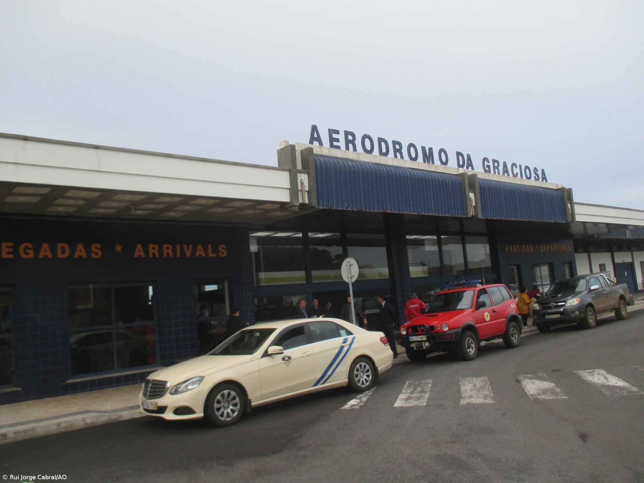  Aerogare da Graciosa com danos que podem condicionar operação aérea – Imagem 1