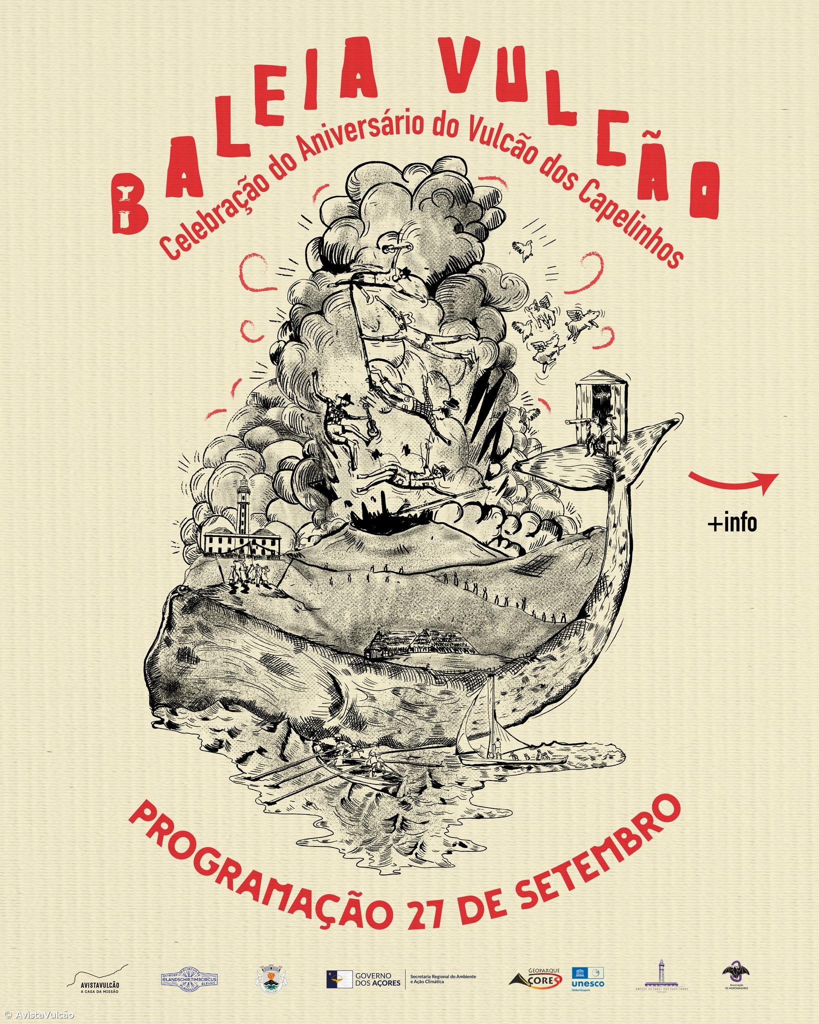 AvistaVulcão lembra antiga aldeia baleeira para celebrar Vulcão dos Capelinhos no Faial – Imagem 1