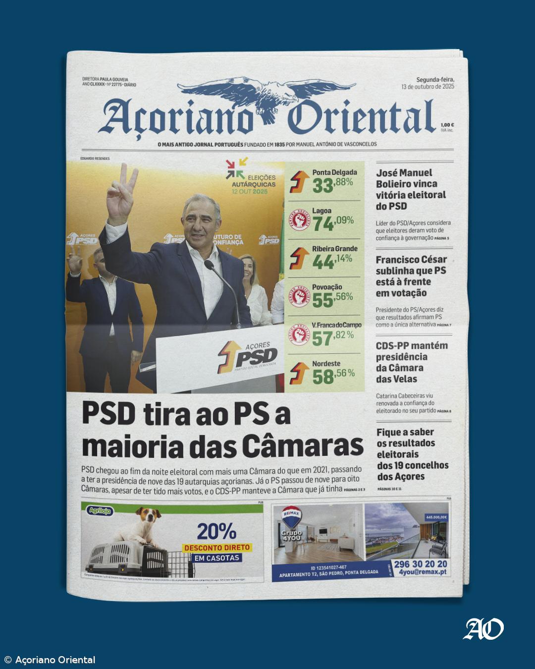 Capa AO 13 de outubro 2025 – Imagem 1